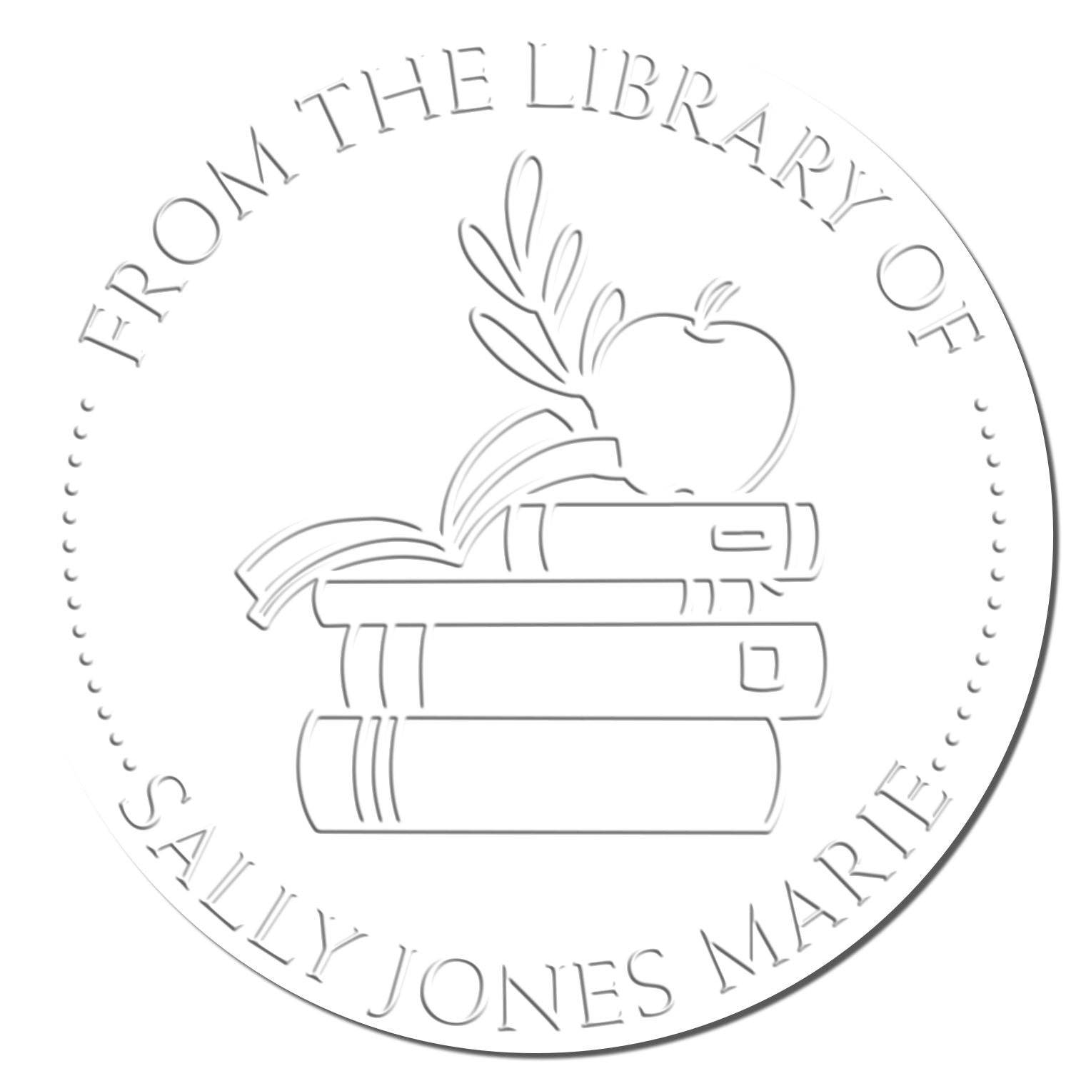 Desk Imaginative Classroom Personalized Personal Library Embossing Stamp - Engineer Seal Stamps