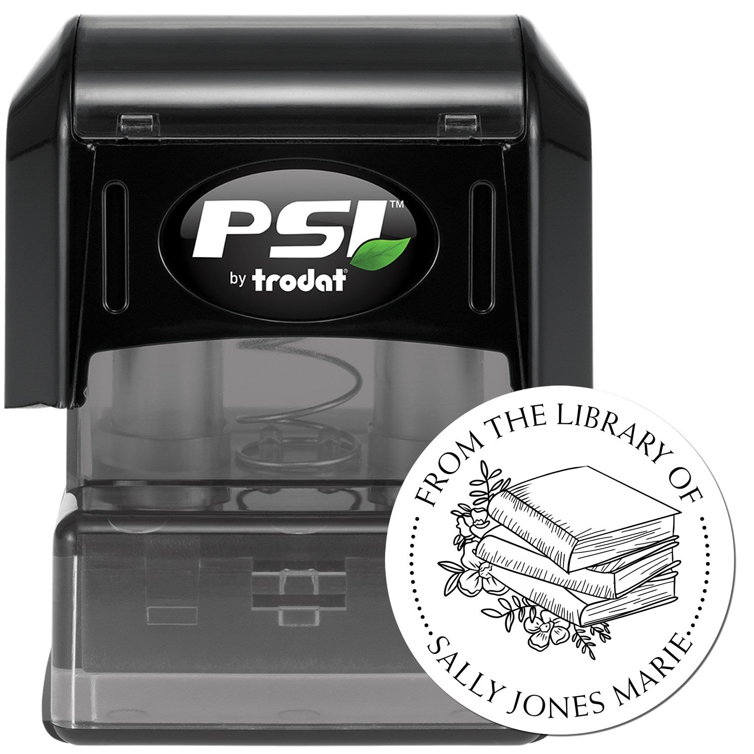 PSI Pre-Inked Thoughtful Classroom Custom Reader Stamper - Engineer Seal Stamps