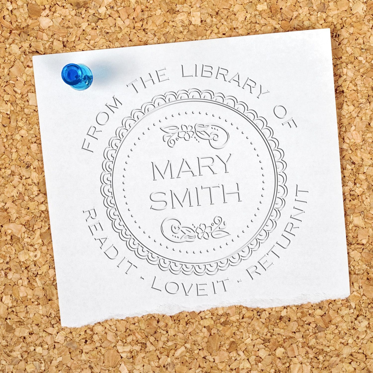 Desk Preppy Name Personalized Private Library Seal Press - Engineer Seal Stamps