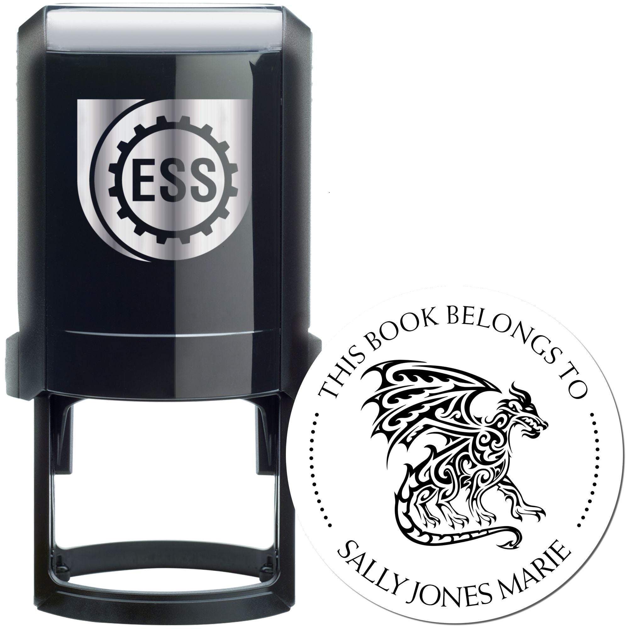 Self-Inking Legendary Dragon Custom Read It Stamp - Engineer Seal Stamps