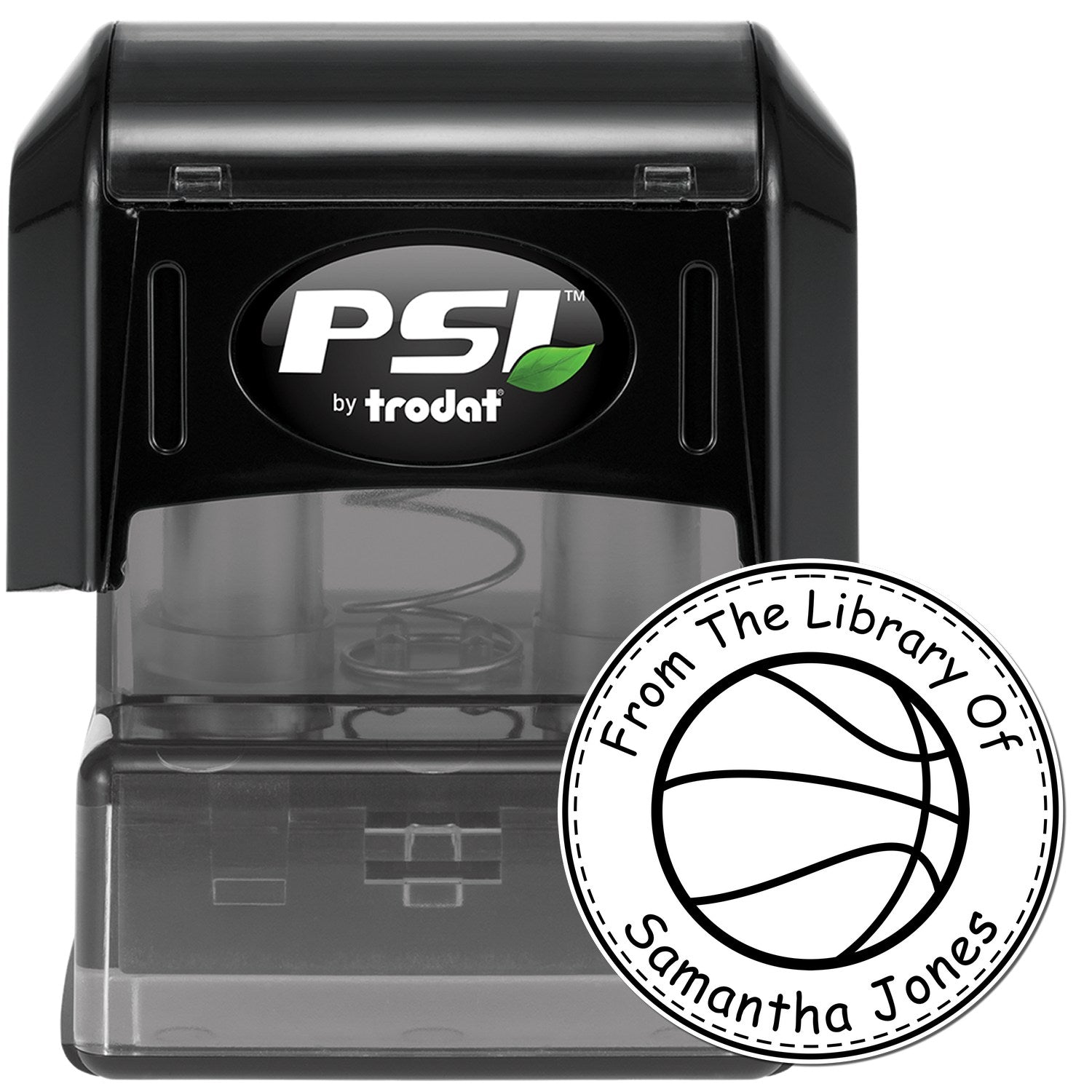 PSI Pre-Inked Competitive Basketball Custom Library Of Stamp - Engineer Seal Stamps