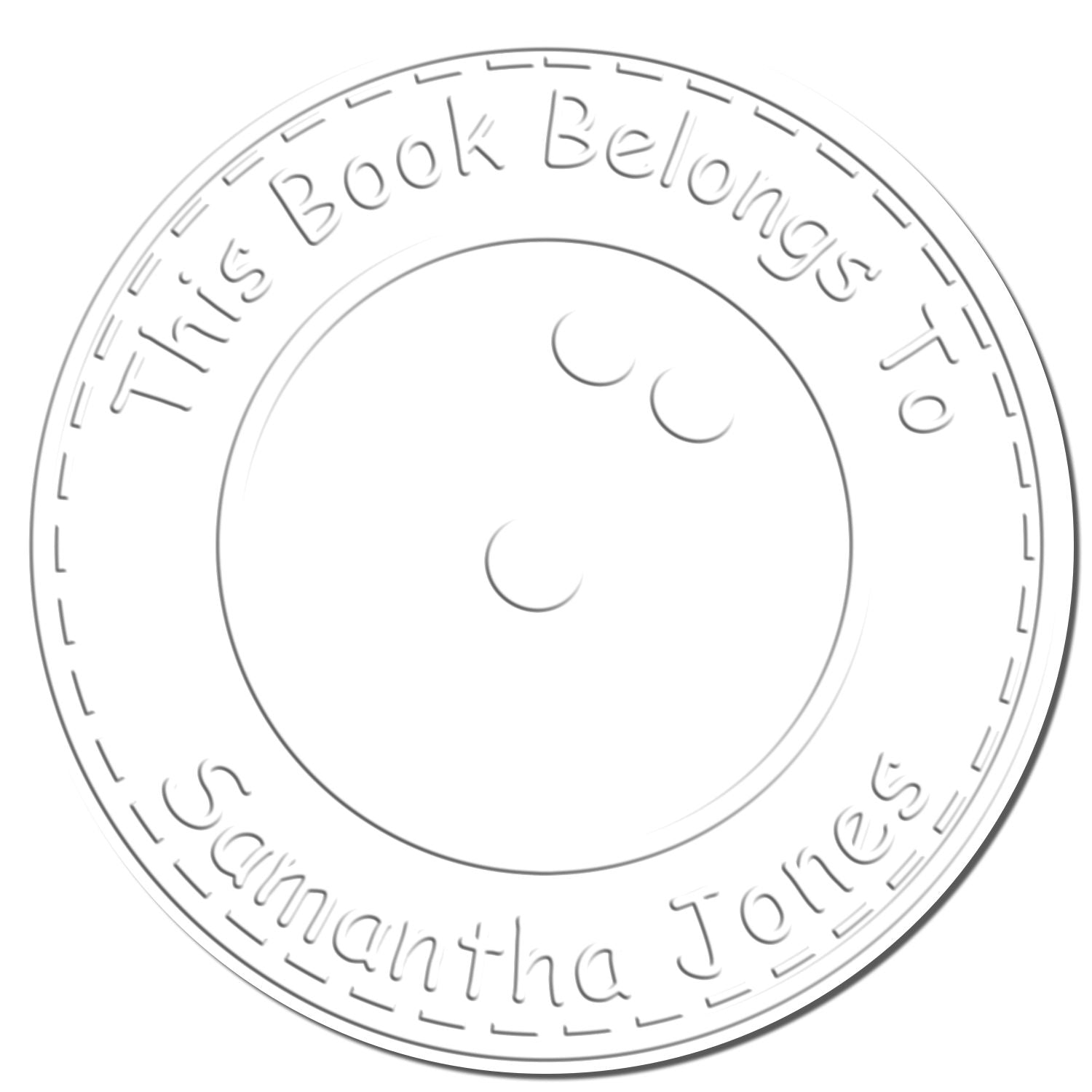 Soft Thrilling Bowling Custom Read It Seal Press - Engineer Seal Stamps