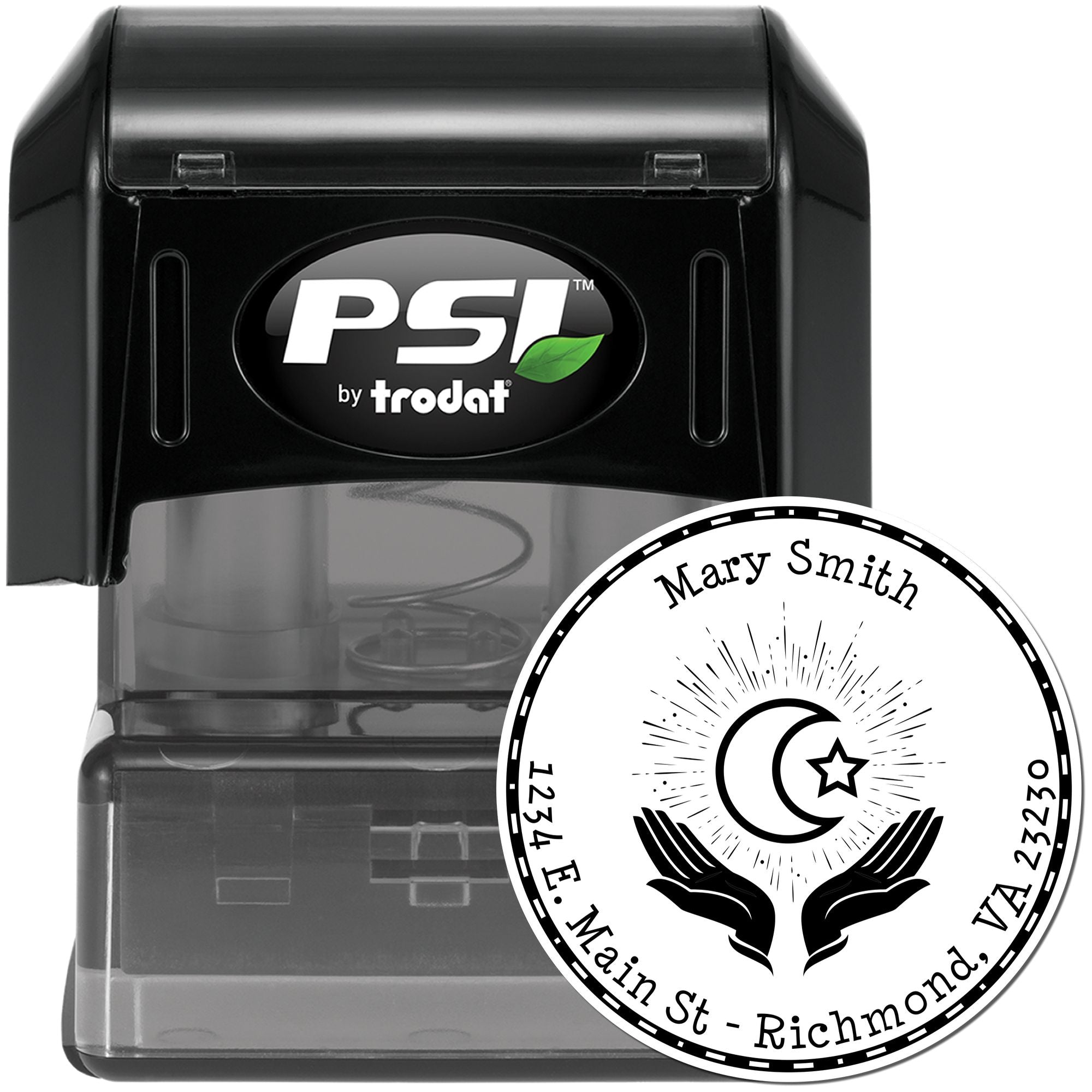 PSI Pre-Inked Evening Prayers Envelope Stamp - Engineer Seal Stamps