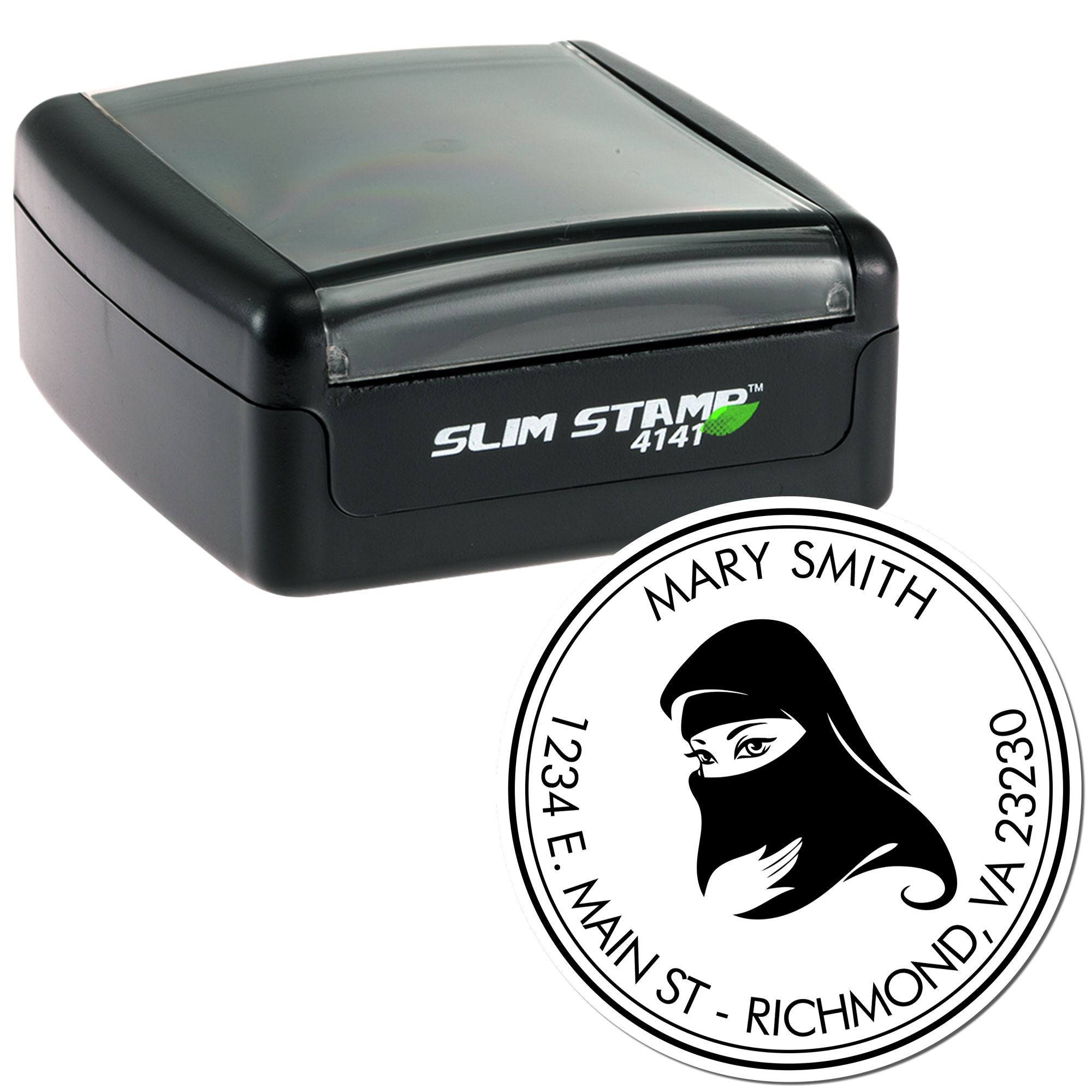 Portable Pre-Inked Eye-catching Veil Envelope Stamp - Engineer Seal Stamps