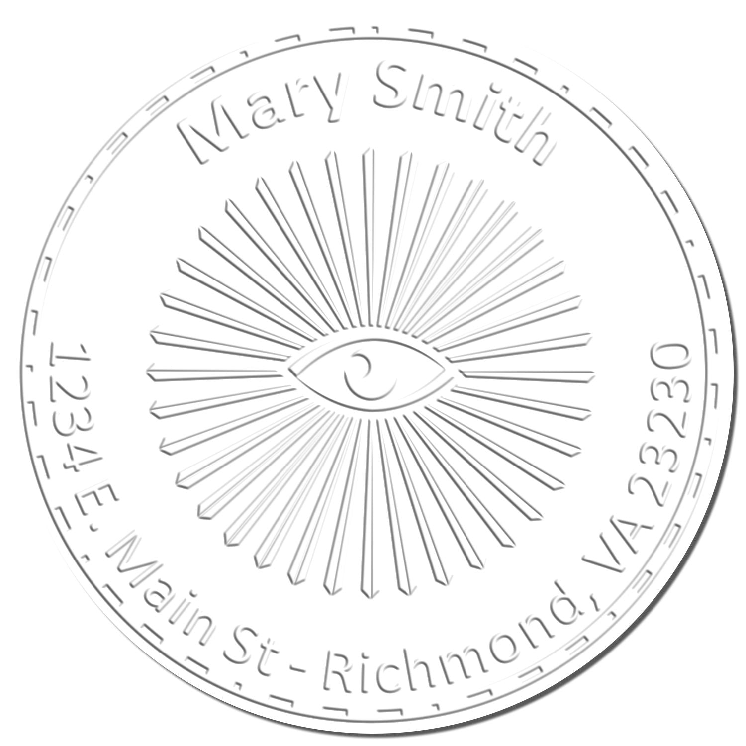 Soft Meaningful Masons Personalized Mailing Embossed Stamp - Engineer Seal Stamps