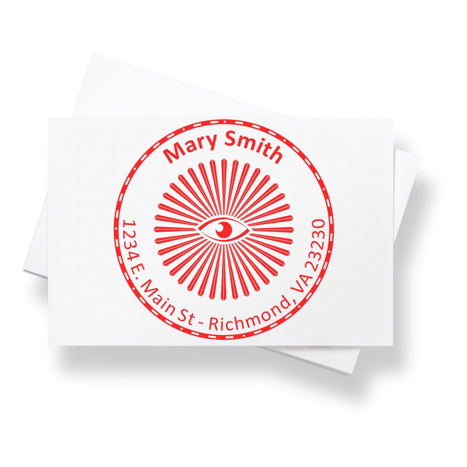 Portable Pre-Inked Meaningful Masons Personalized Mail Stamp - Engineer Seal Stamps