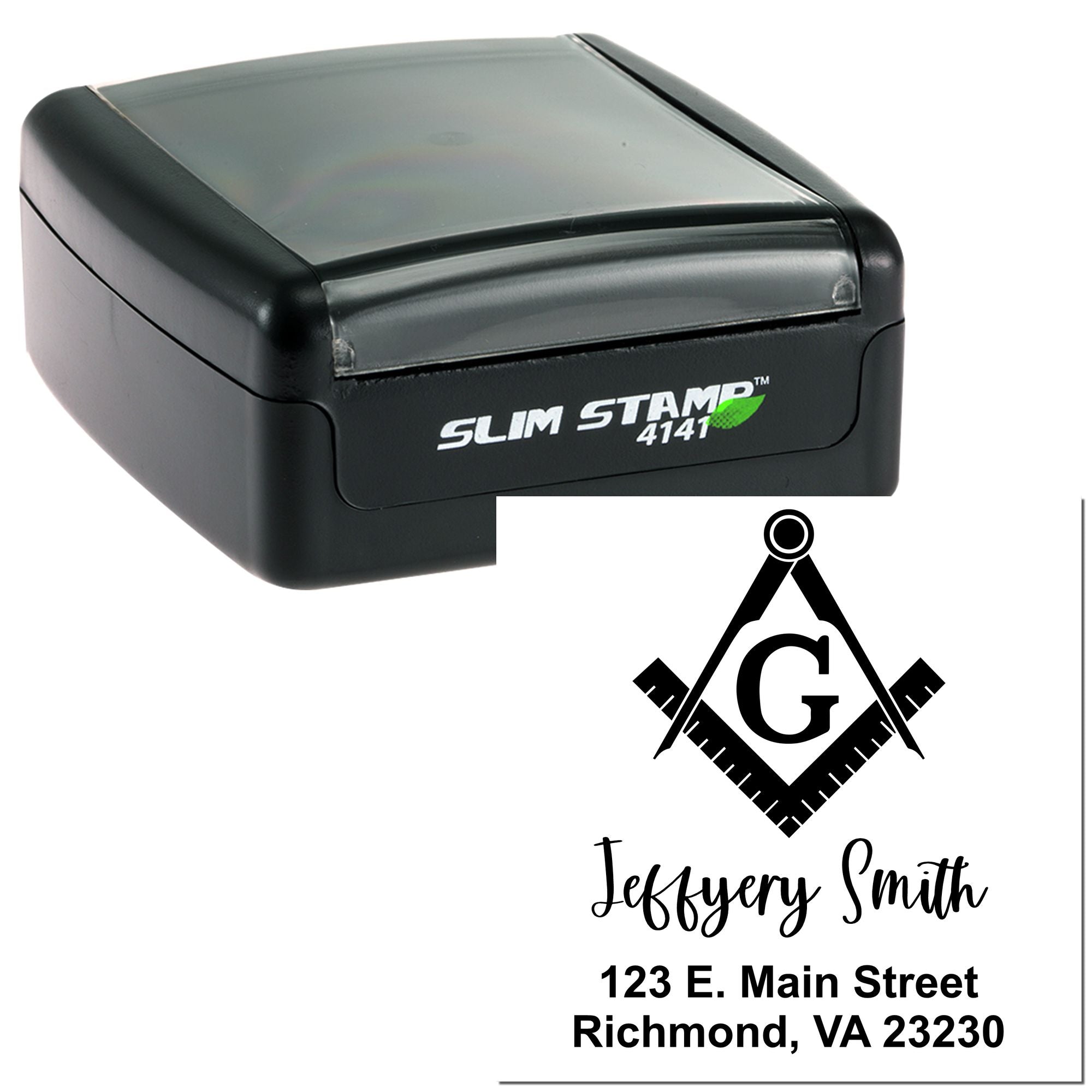 Eminent Masons Home Address Stamper - Engineer Seal Stamps