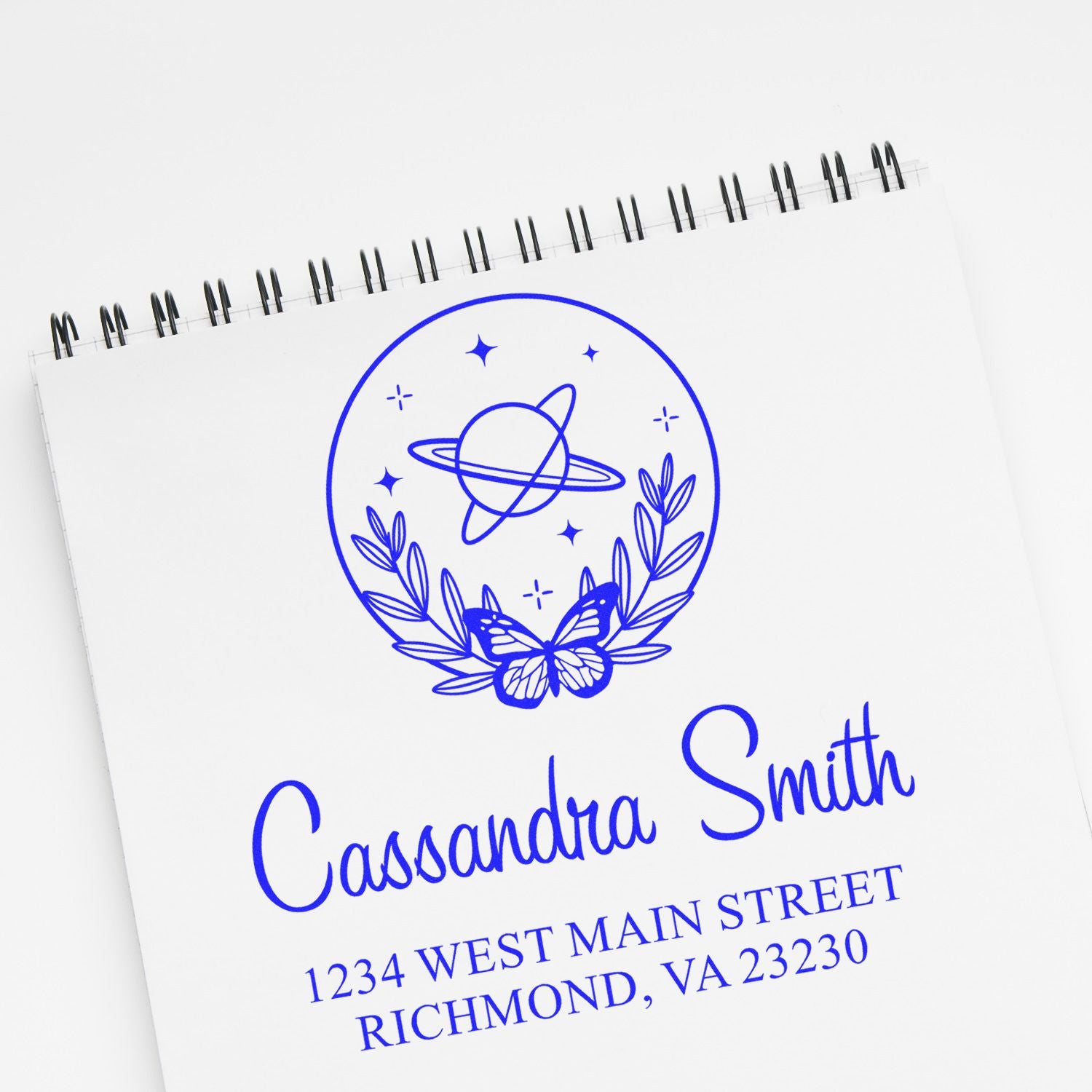 Lovely Planet Customized Return Address Stamper - Engineer Seal Stamps