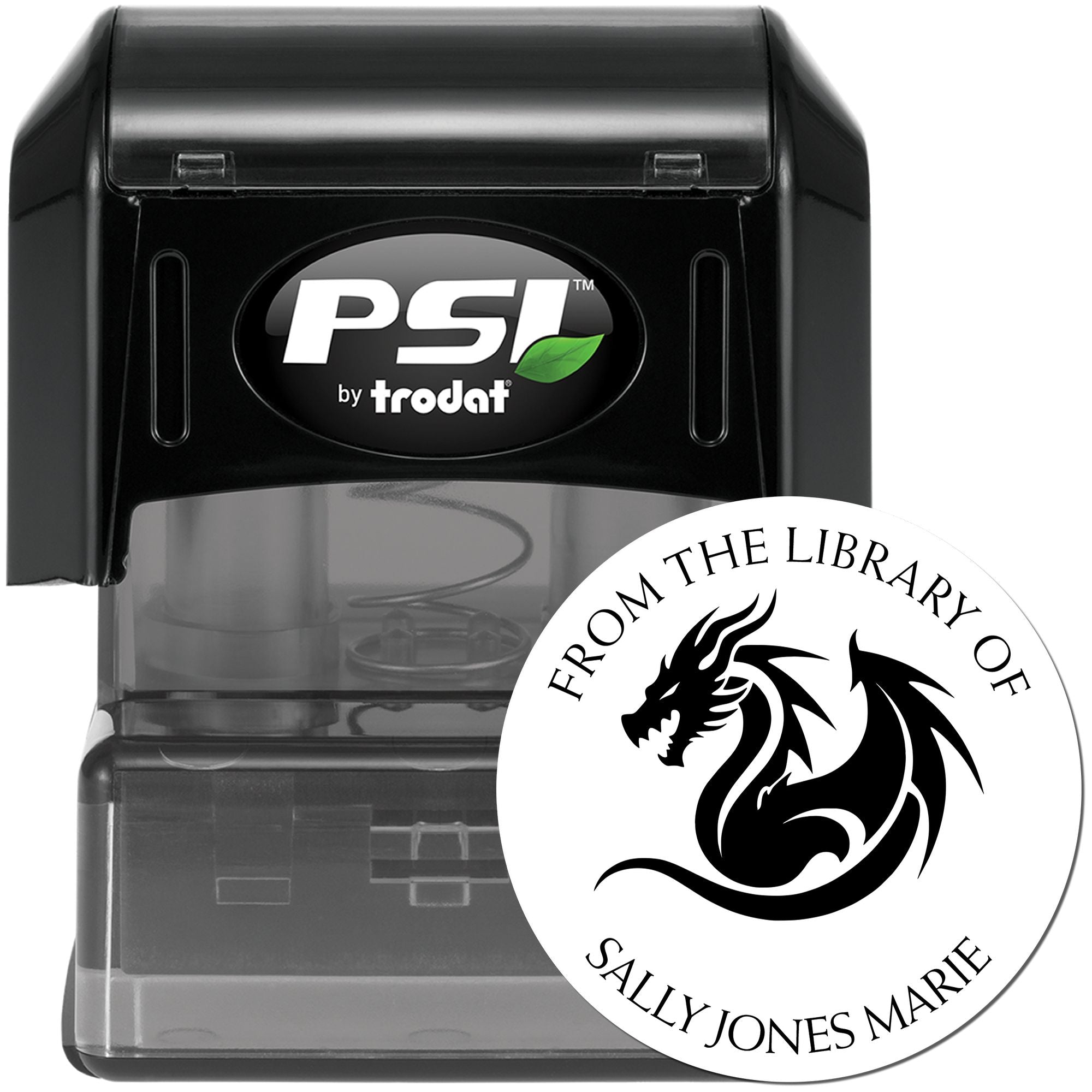 PSI Pre-Inked Thunder Tail Custom Made Read It Love It Return It Stamp - Engineer Seal Stamps