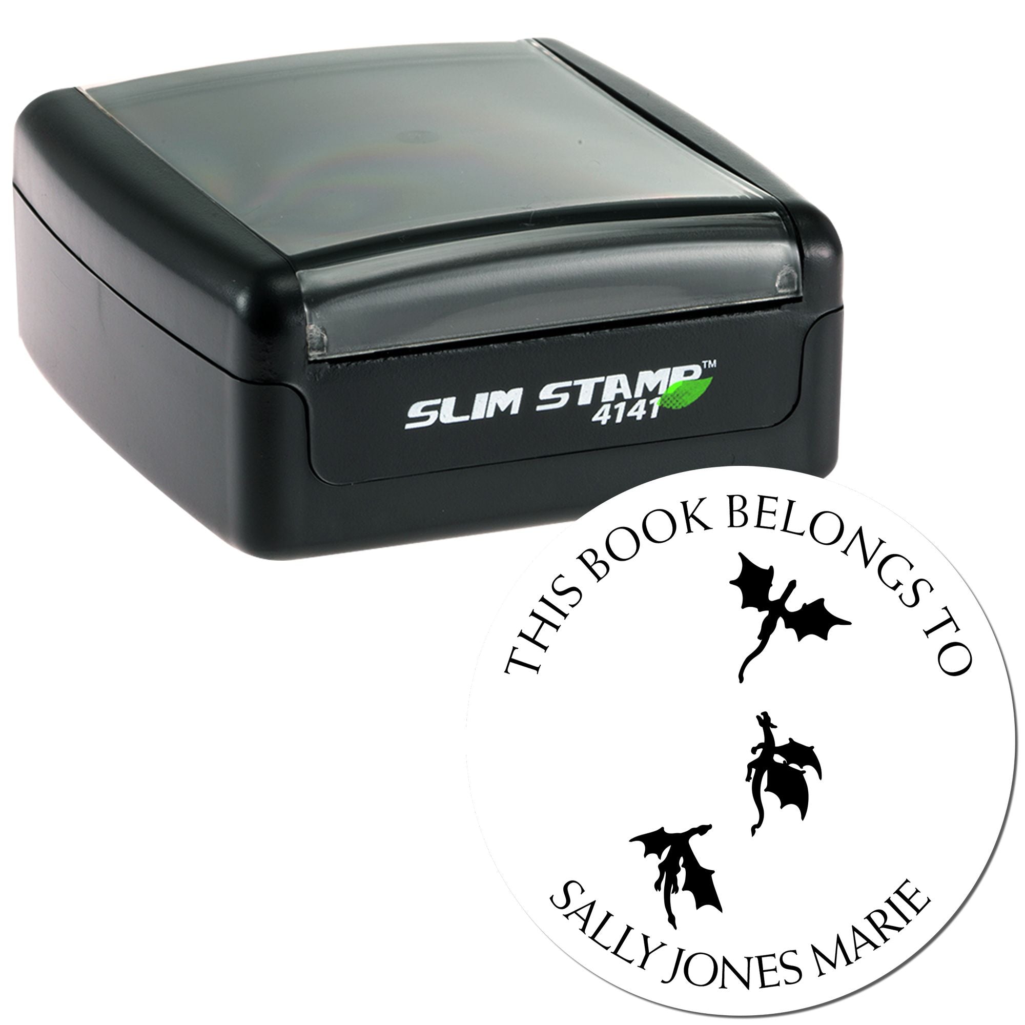 Pre-Inked Nebula Nest Personalized Read It Stamp - Engineer Seal Stamps