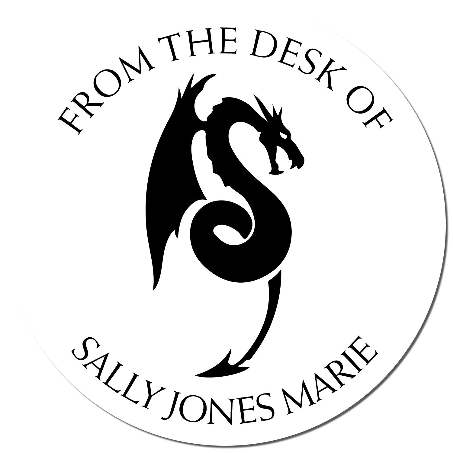 Wood Handle Whisper Wind Custom Library Collection Stamp - Engineer Seal Stamps