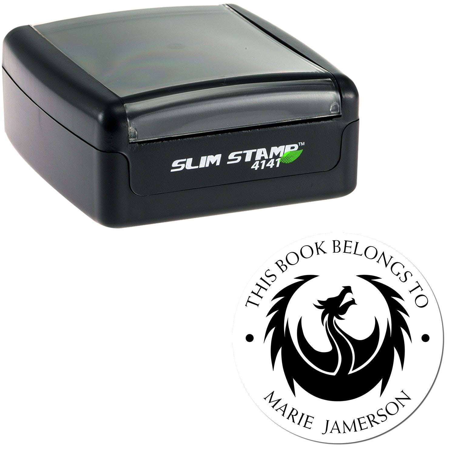 Pre-Inked Breeze Blaze Personalized Read It Love It Return It Stamper - Engineer Seal Stamps