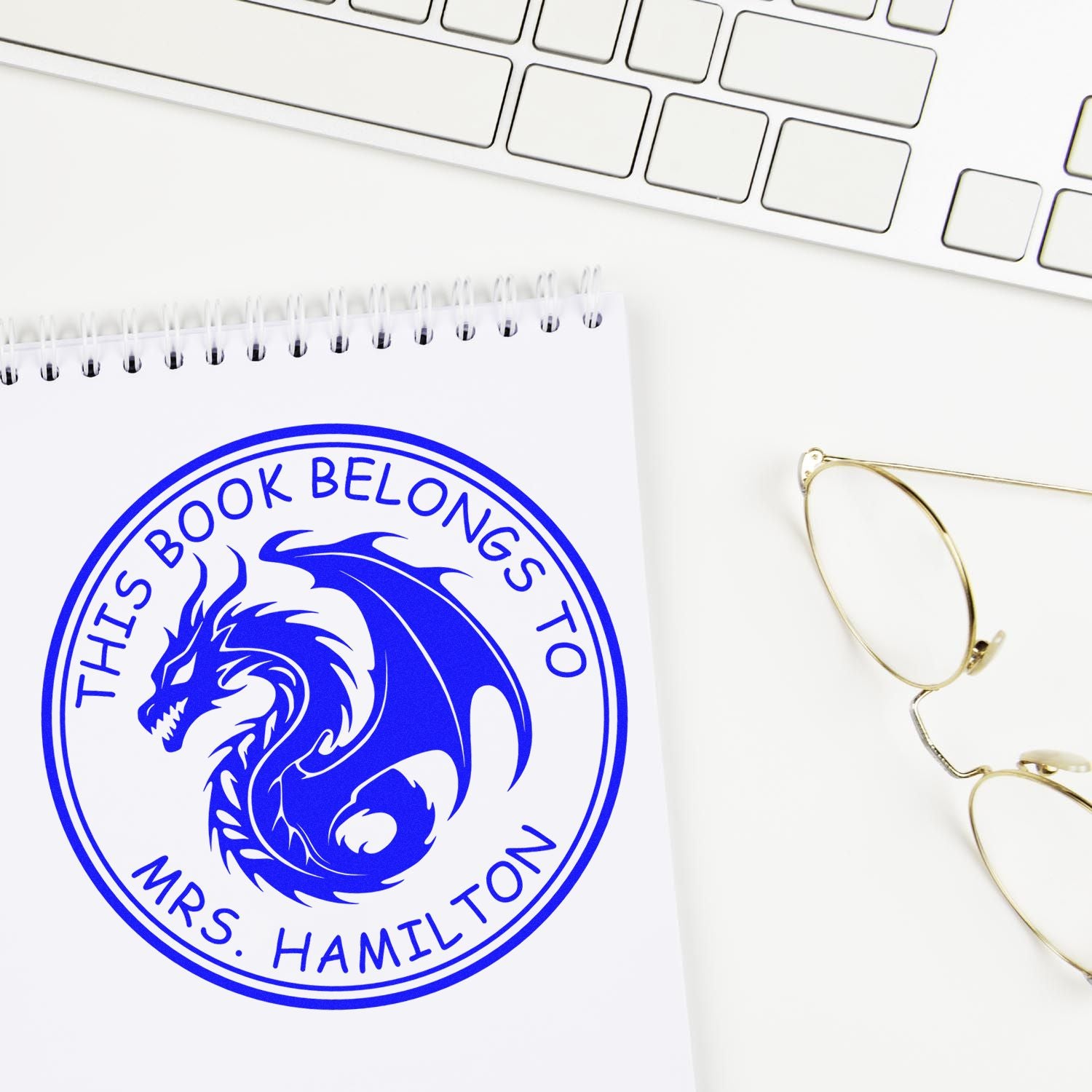 Self-Inking Wind Rider Custom Read It Stamp - Engineer Seal Stamps