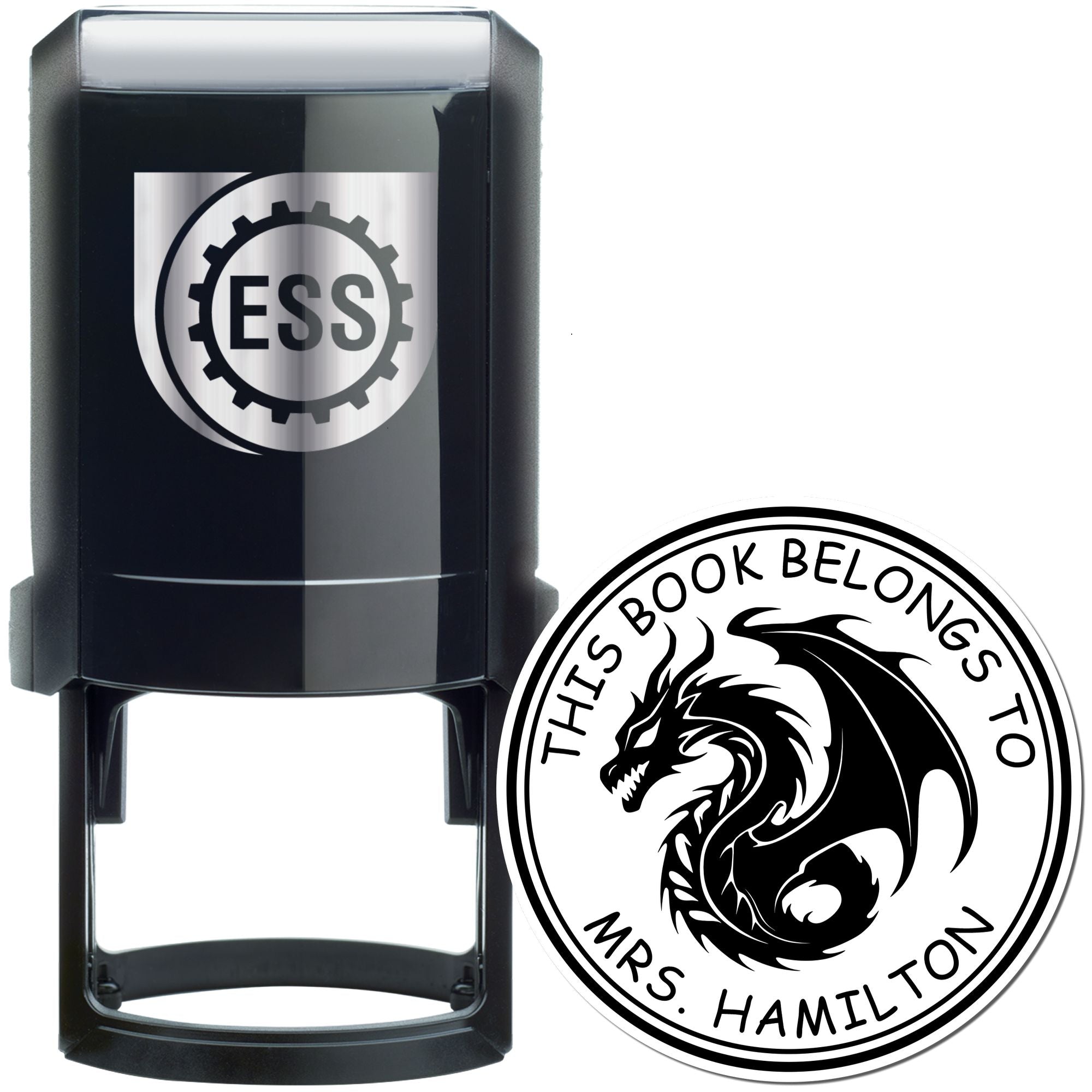 Self-Inking Wind Rider Custom Read It Stamp - Engineer Seal Stamps