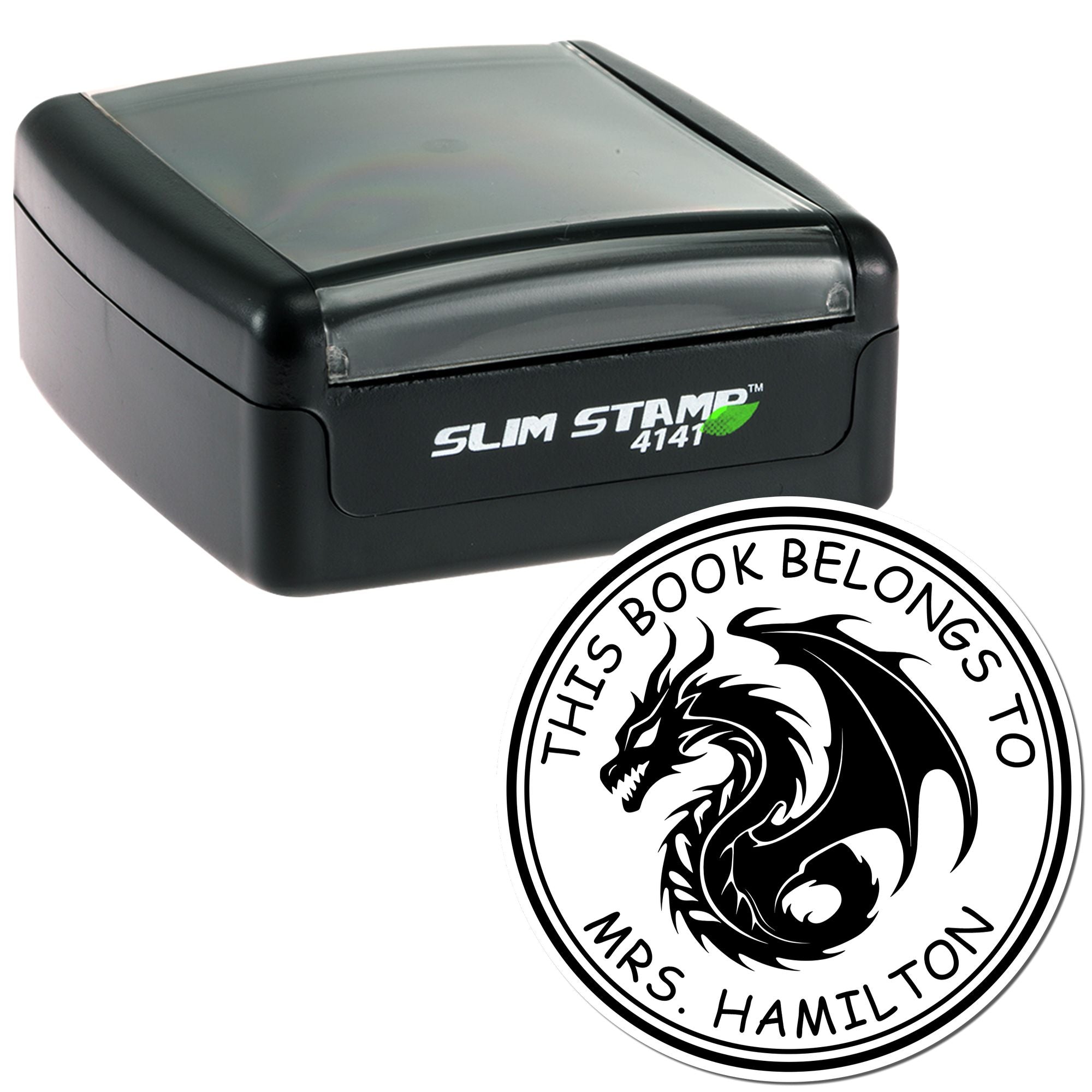 Pre-Inked Wind Rider Personalized From The Library Of Stamp - Engineer Seal Stamps