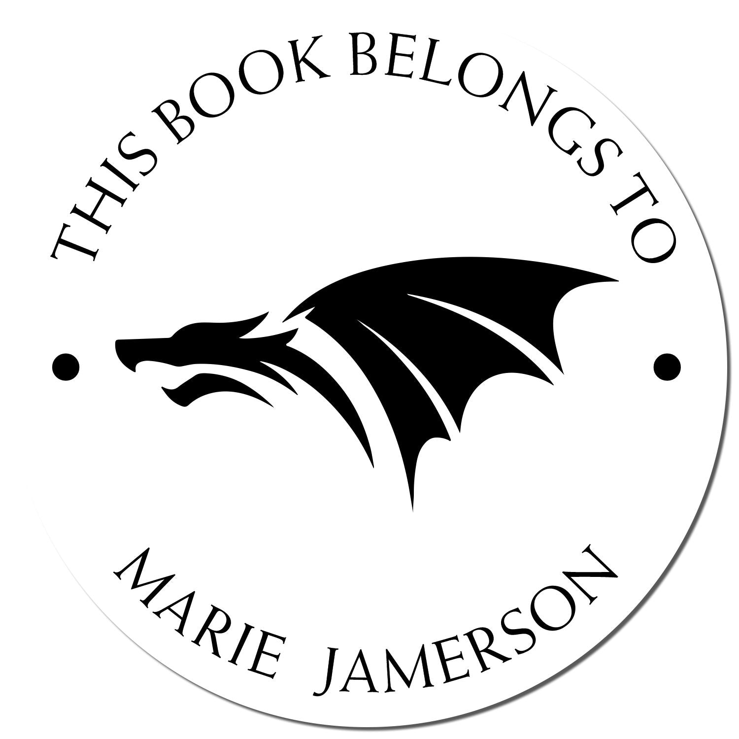 Wood Handle Rainbow Riser Custom Book Stamper - Engineer Seal Stamps