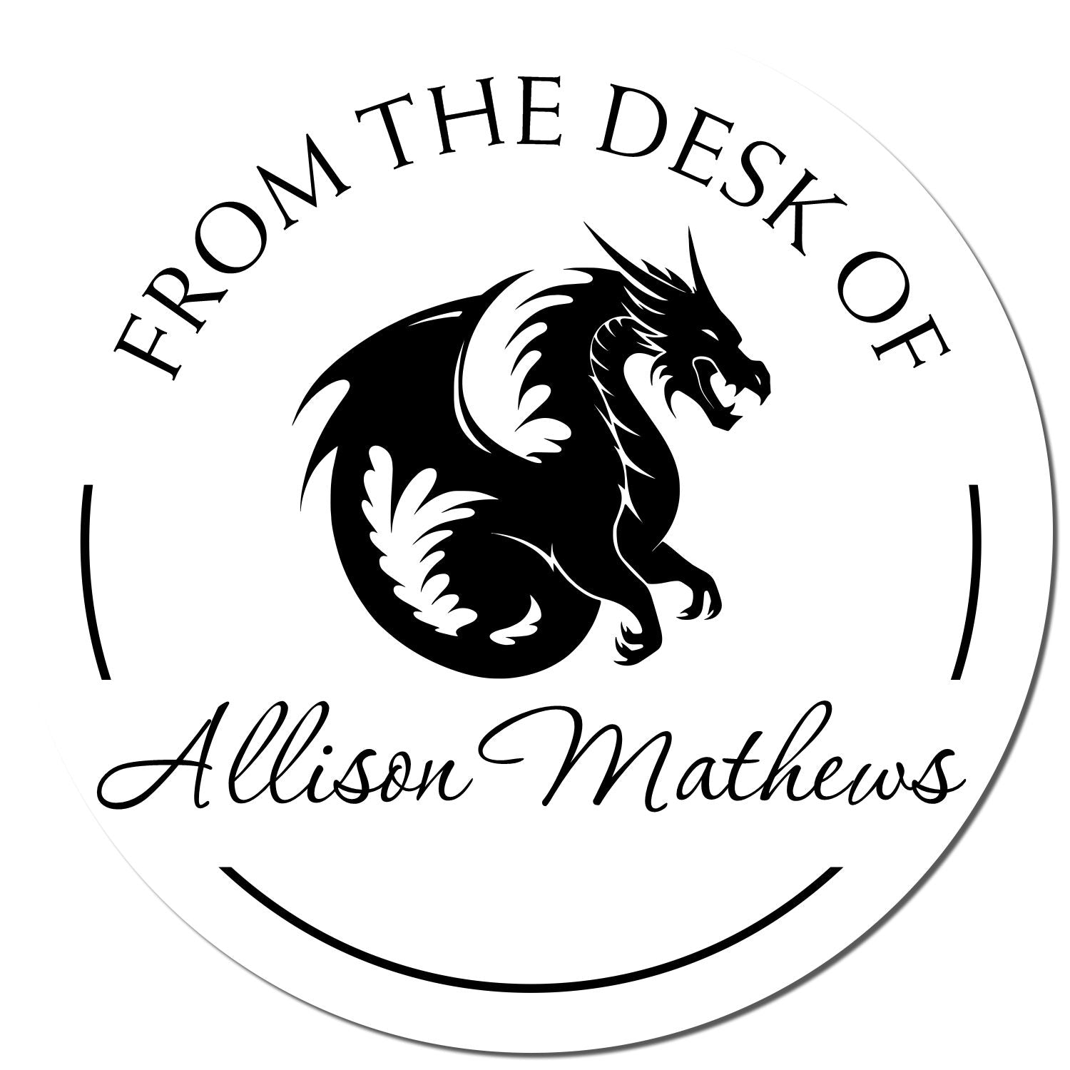 Wood Handle Quasar Quill Custom Book Lover Stamp - Engineer Seal Stamps