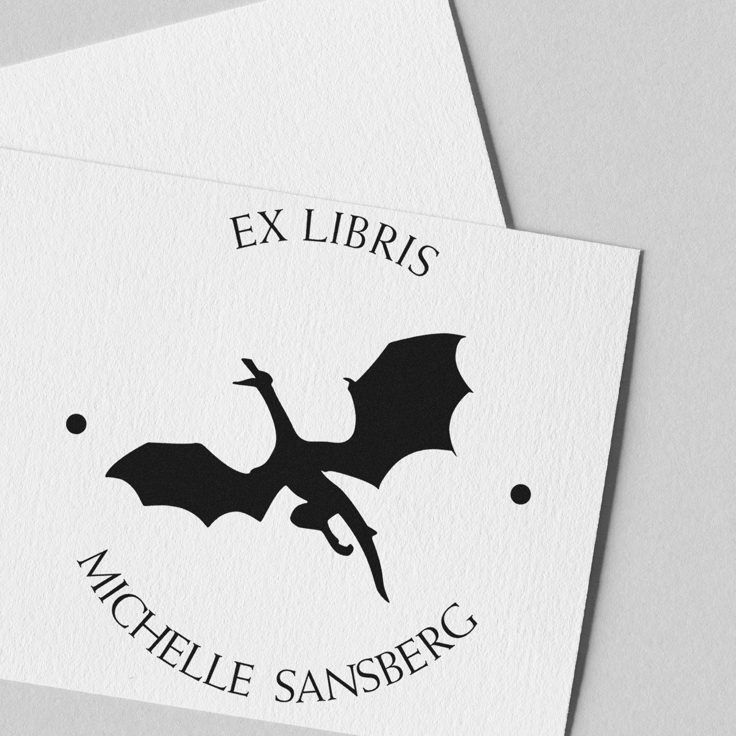 Self-Inking Pulsar Plume Custom Made Belongs To Stamp - Engineer Seal Stamps