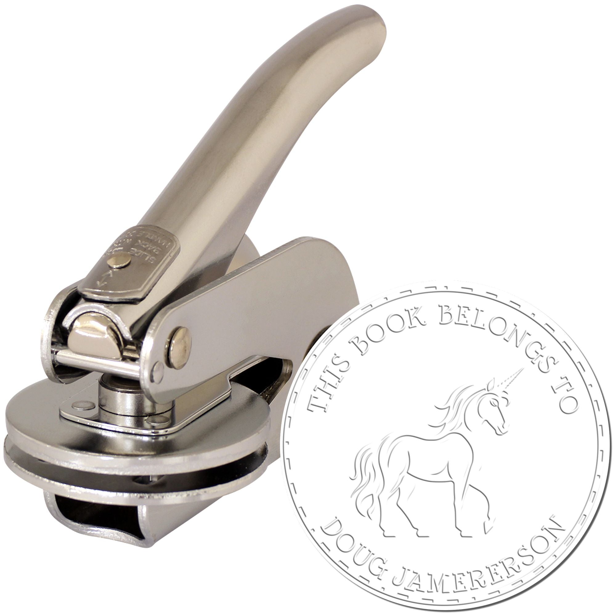 Fairydust Unicorn Handheld Custom From The Library Of Design Embosser