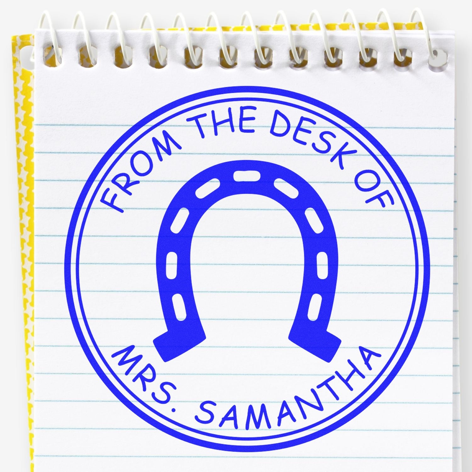 Mustang Grips Pre-Inked Custom-Made Ex Libris Stamp - Engineer Seal Stamps