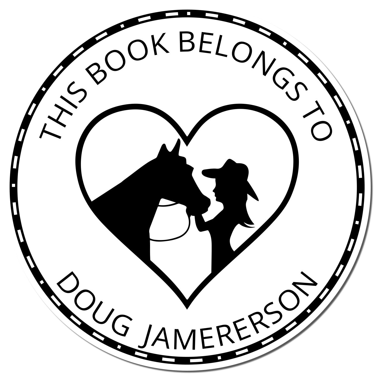 Portable Pre-Inked Solace-giving Cross Custom Home Stamp - Engineer Seal Stamps