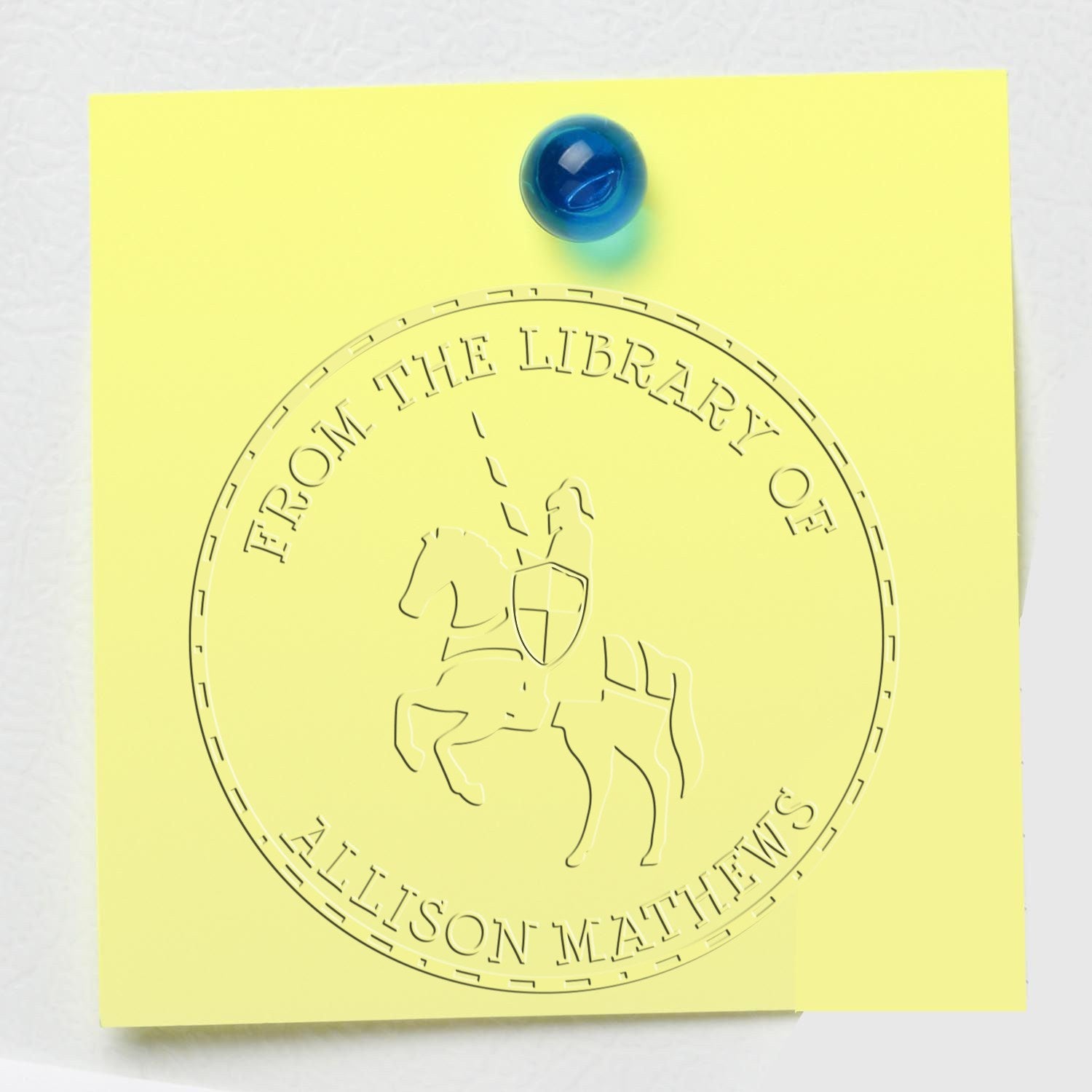 Soft Rain's Melody Knights Customized From The Collection Of Embossing Seal - Engineer Seal Stamps