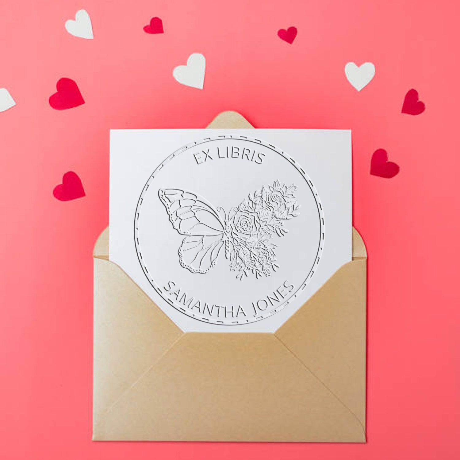 Aurora Mythical Fairy Handheld Personalized Book Return Embossing Seal - Engineer Seal Stamps