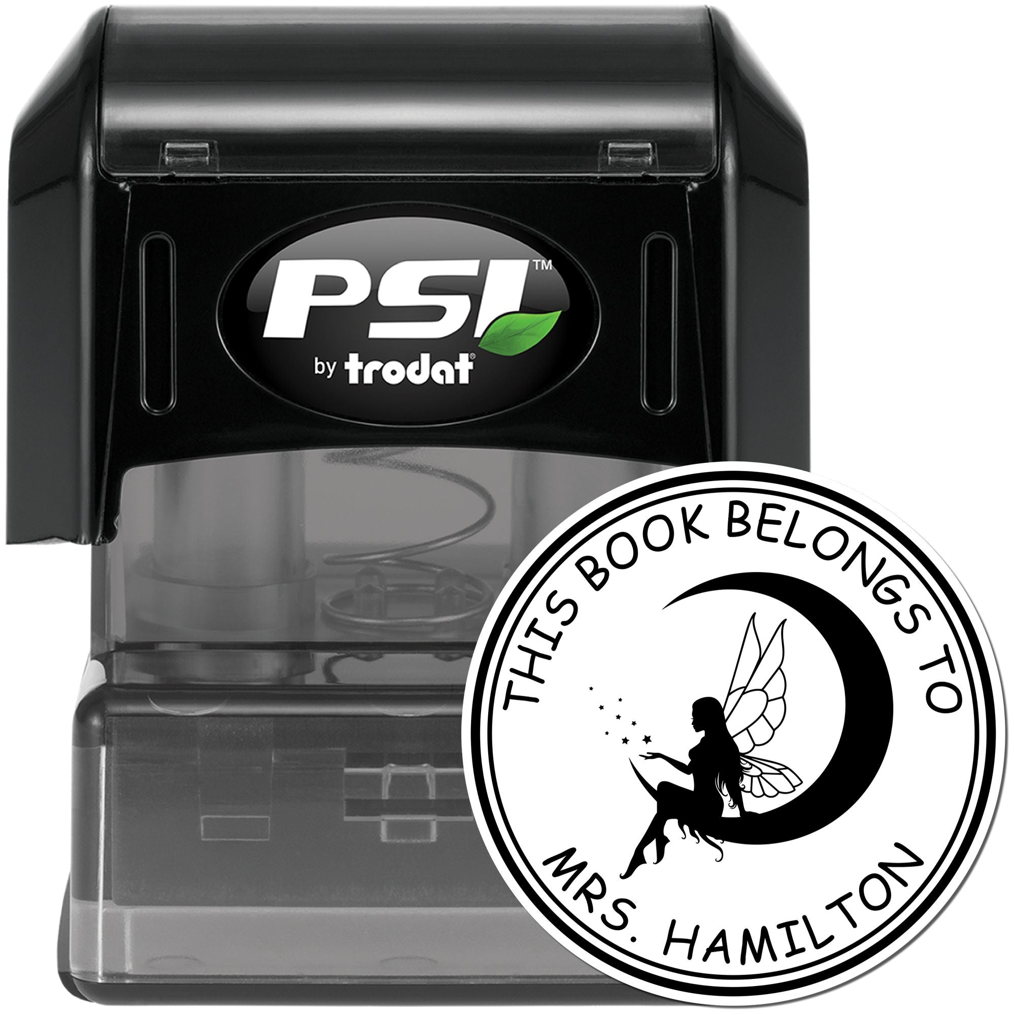 Celeste Mythical Fairy Pre-Inked Custom-Made Book Lover Gift Stamp - Engineer Seal Stamps