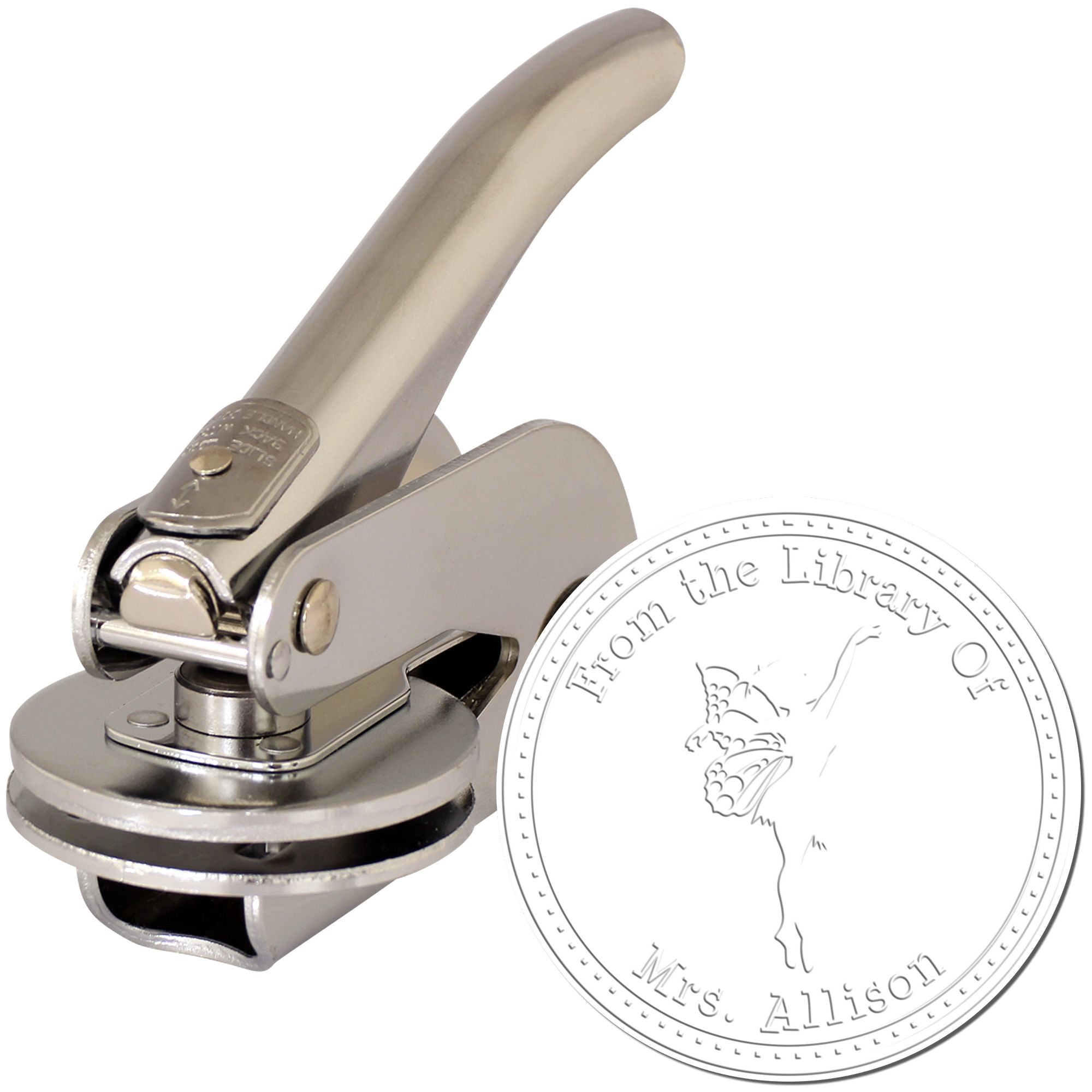 Zephyr Mythical Fairy Handheld Personalized Book Seal - Engineer Seal Stamps