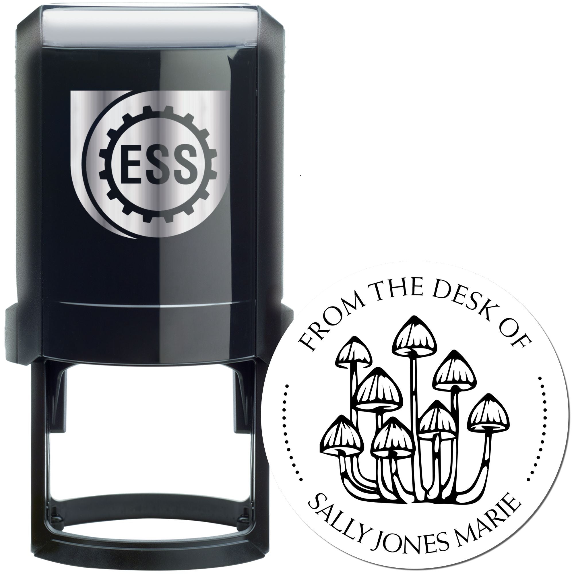 Arcane Truffle Shroom Self-Inking Customized Library Ownership Stamp - Engineer Seal Stamps