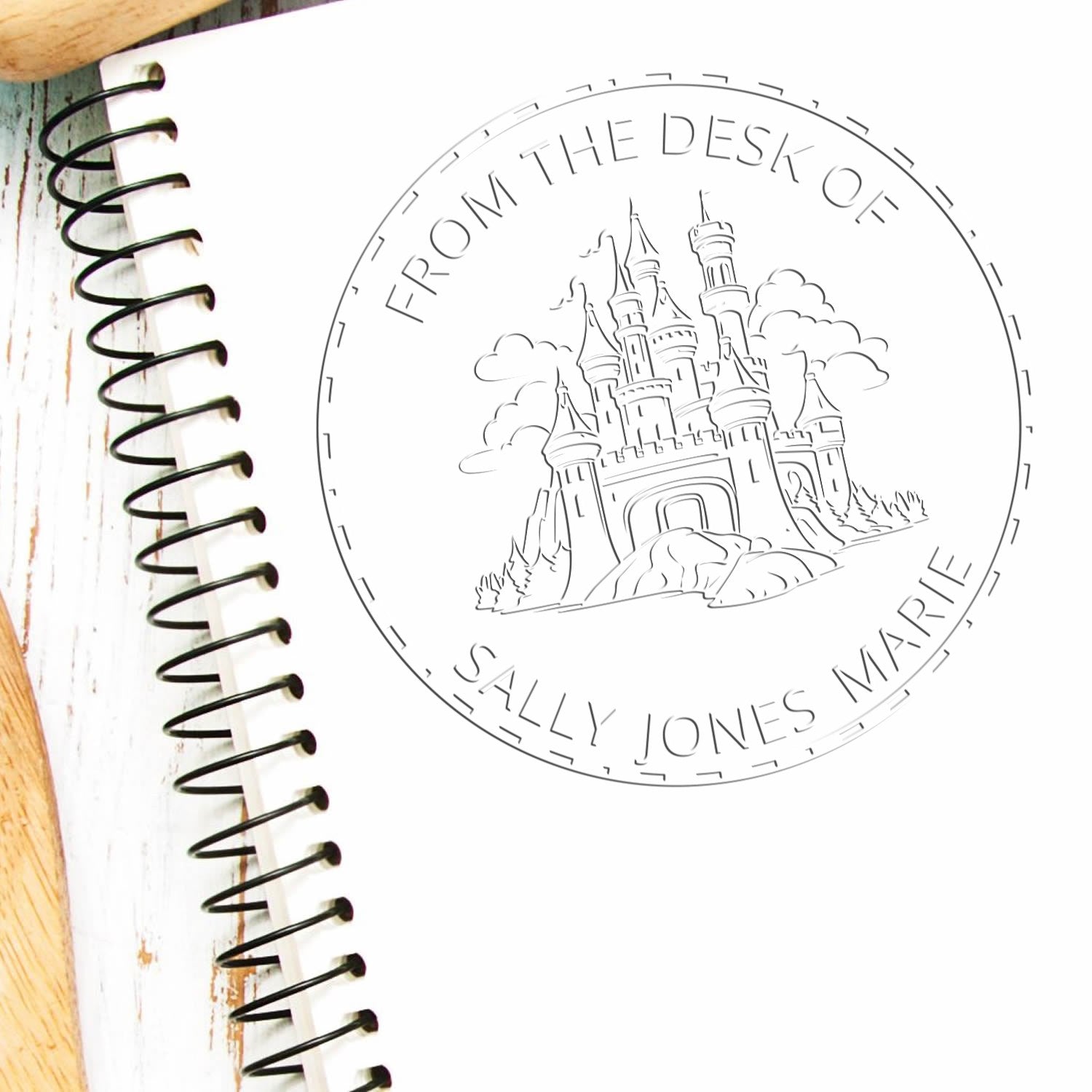 Soft Stonegate Citadel Castle Customized Read It Love It Embosser - Engineer Seal Stamps