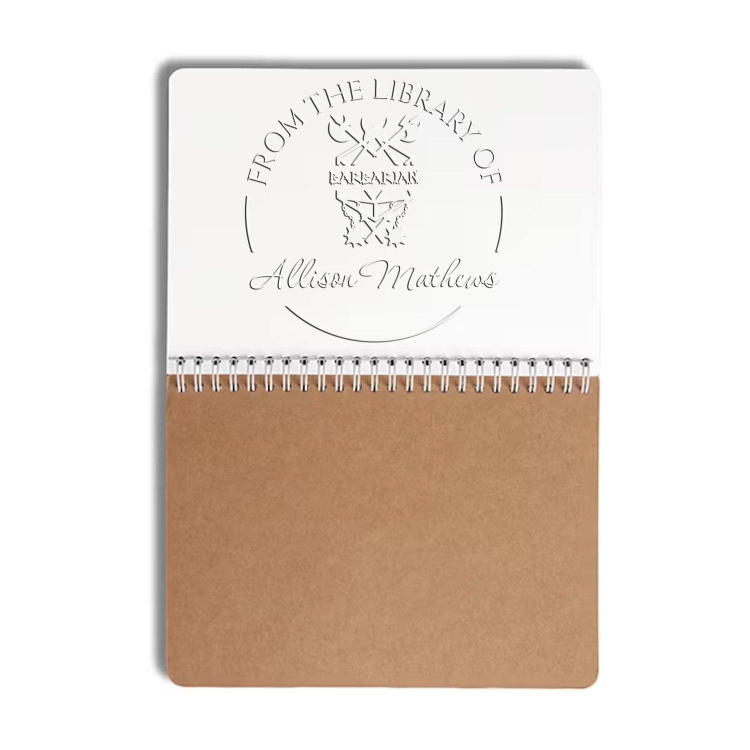 Soft Staff of the Magi Gamer Custom-Made Ex Libris Seal - Engineer Seal Stamps