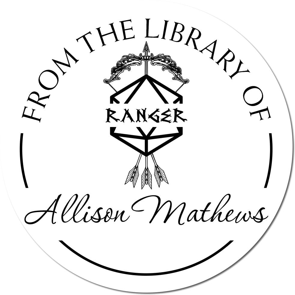 Wood Handle Orb of Dragonkind Gamer Personalized Book Insignia Stamp - Engineer Seal Stamps