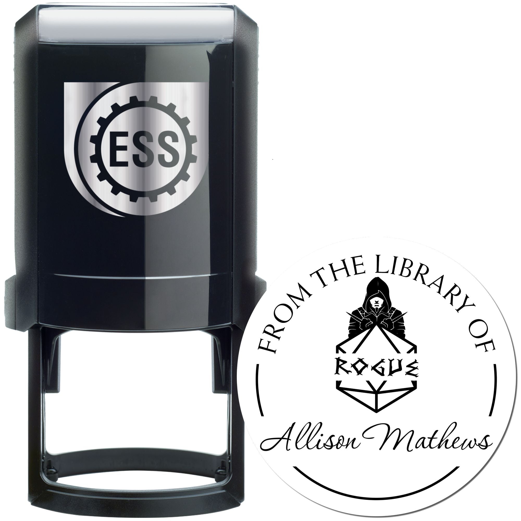 Chalice of the Gods Gamer Self-Inking Custom-Made From The Desk Of Stamp - Engineer Seal Stamps