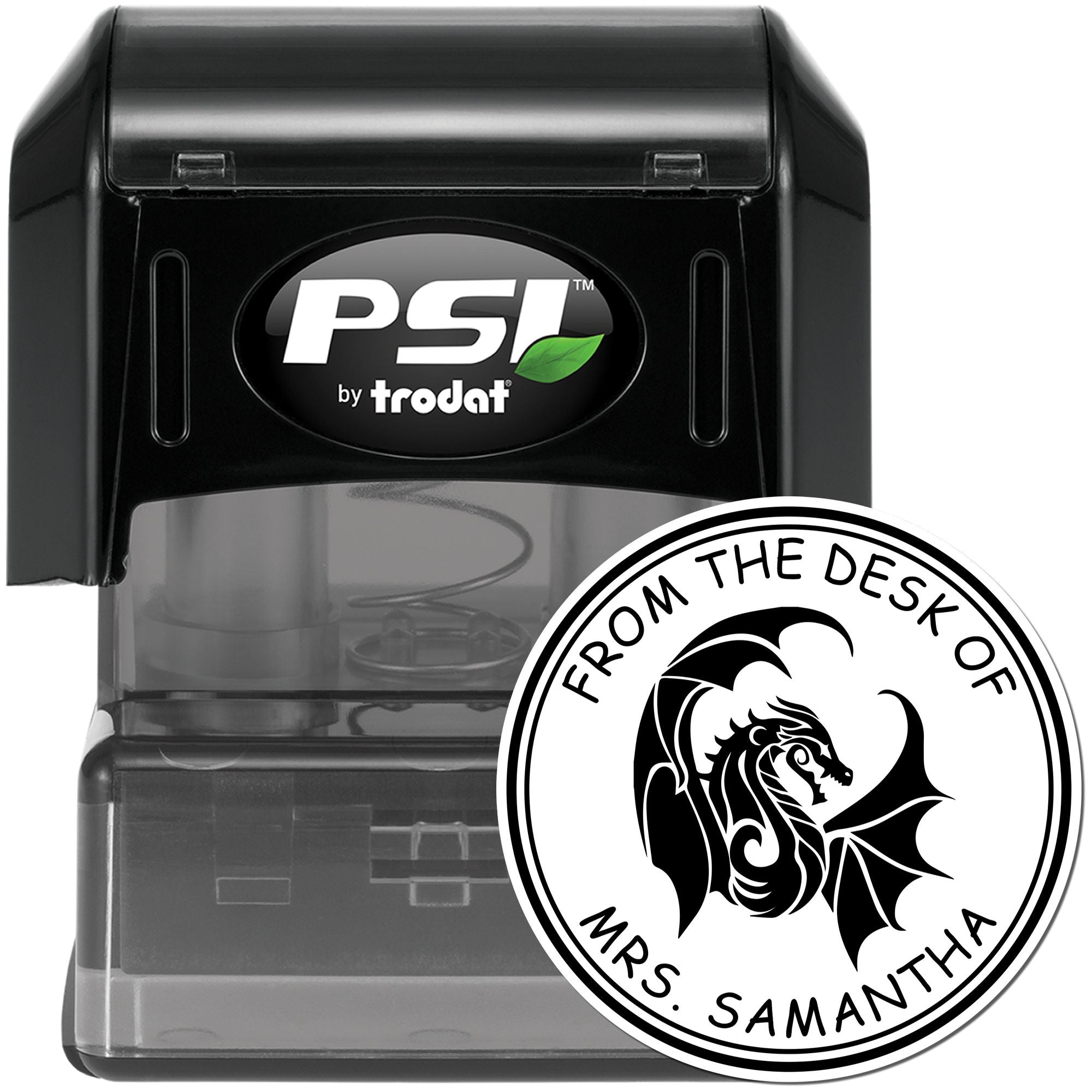 Mantle of Spell Resistance Gamer Pre-Inked Customizable Book Stamp - Engineer Seal Stamps