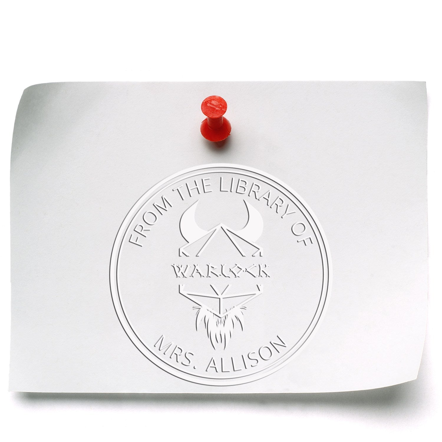 Ioun Stone of Insight Gamer Handheld Personalized Book Ownership Seal - Engineer Seal Stamps