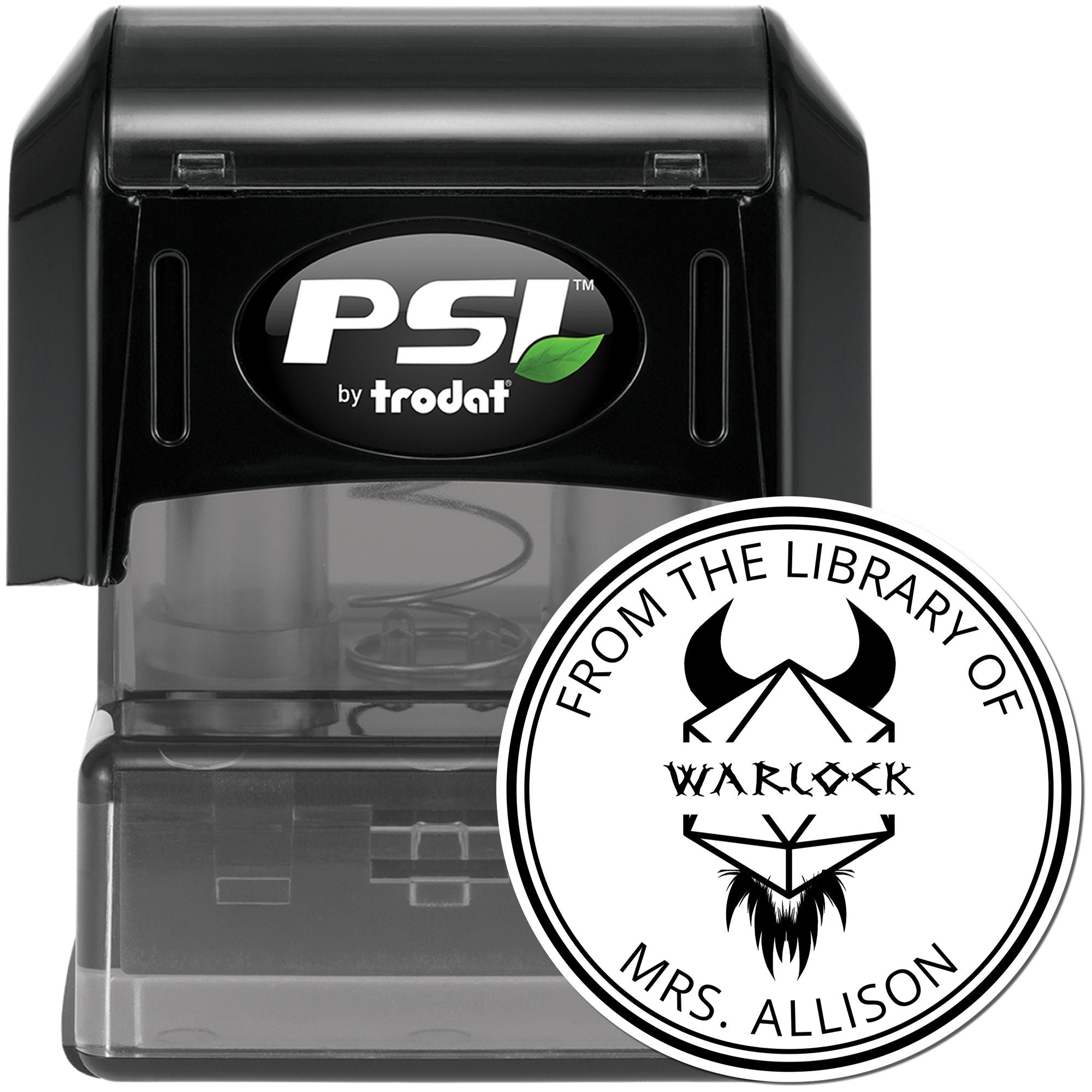 Ioun Stone of Insight Gamer Pre-Inked Customizable Book Collection Stamp - Engineer Seal Stamps