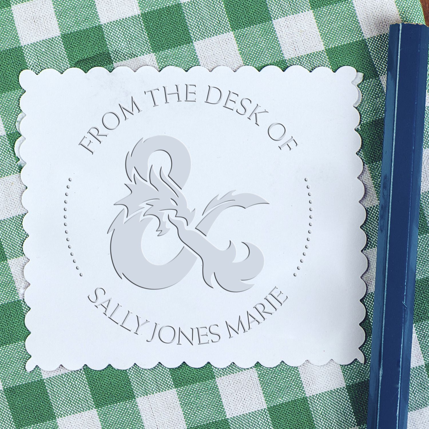 Necklace of Adaptation Gamer Desk Custom-Made Home Library Embossing Seal - Engineer Seal Stamps