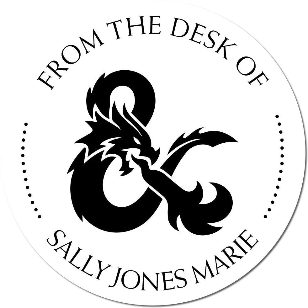 Necklace of Adaptation Gamer Self-Inking Custom-Made Bookplate Printing Stamp - Engineer Seal Stamps