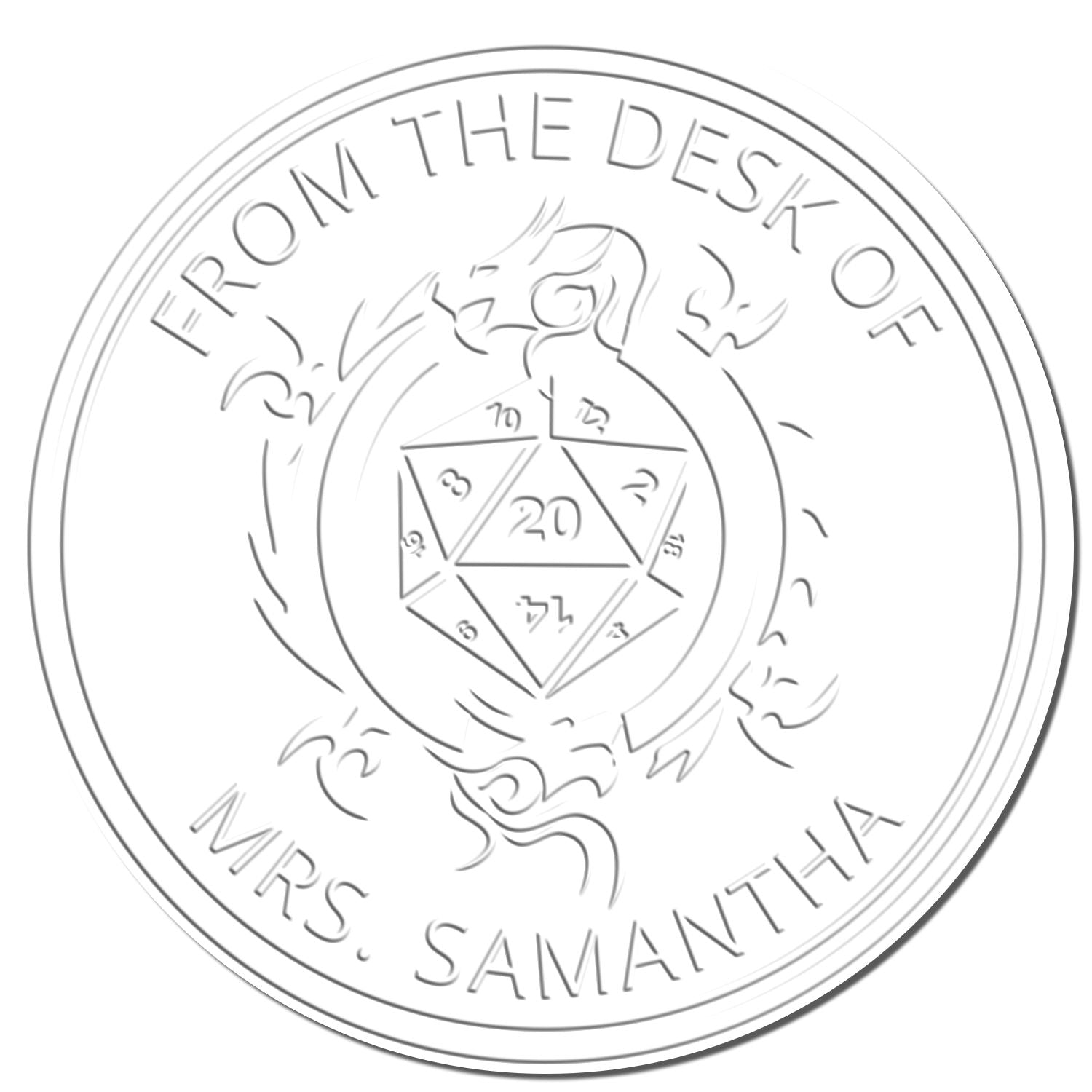 Soft Talisman of Pure Good Game Player Custom-Made Book Label Seal - Engineer Seal Stamps