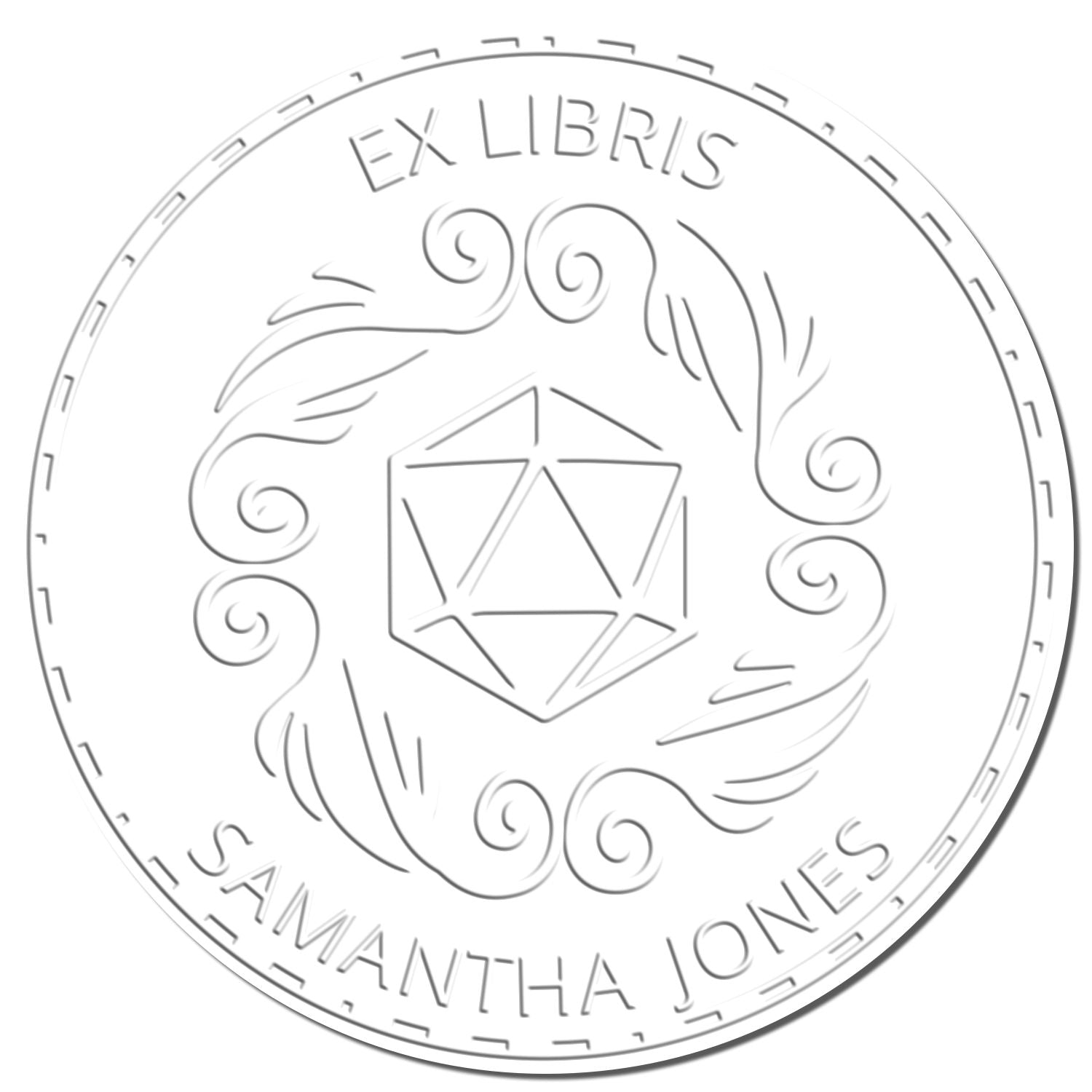 Soft Zephyr Blade Game Player Custom-Made Book Return Seal - Engineer Seal Stamps