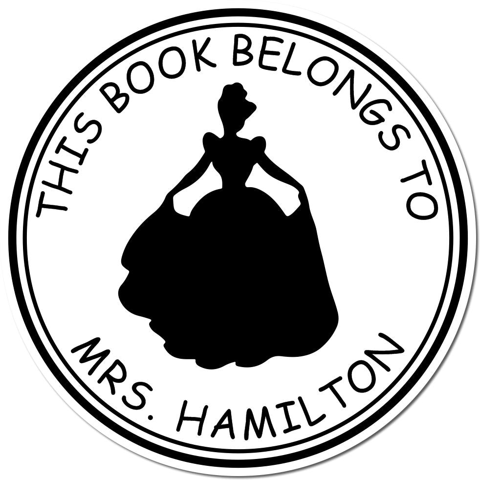 Princess Ariadne Self-Inking Personalizable Book Insignia Stamp - Engineer Seal Stamps