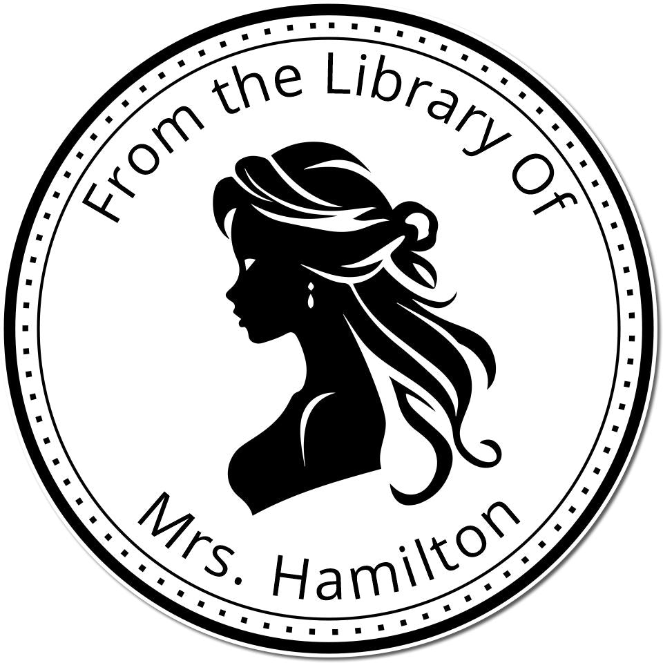 Princess Aurora Pre-Inked From The Desk Of Stamp - Engineer Seal Stamps