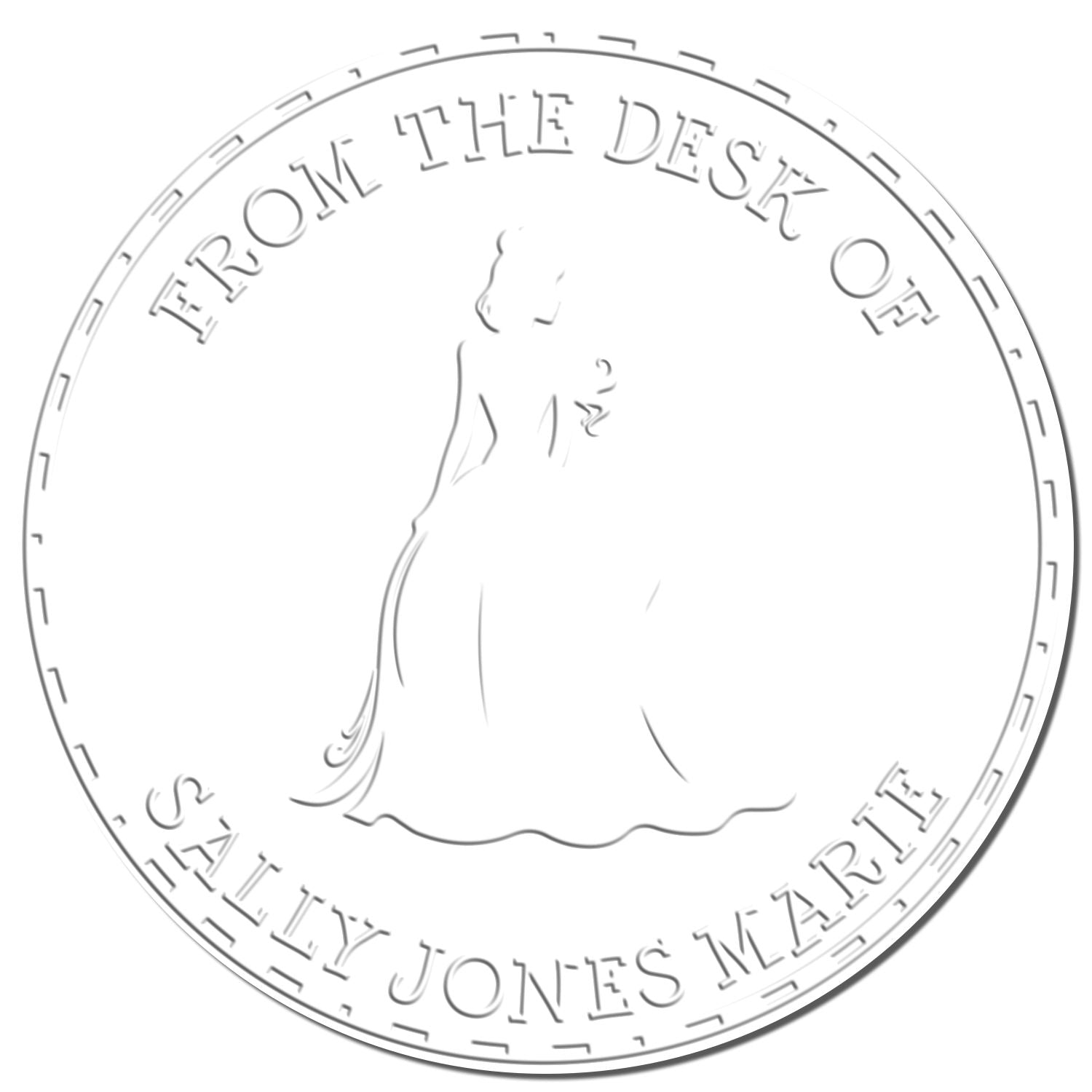 Princess Cordelia Hybrid Customized From The Study Of Embossing Seal - Engineer Seal Stamps