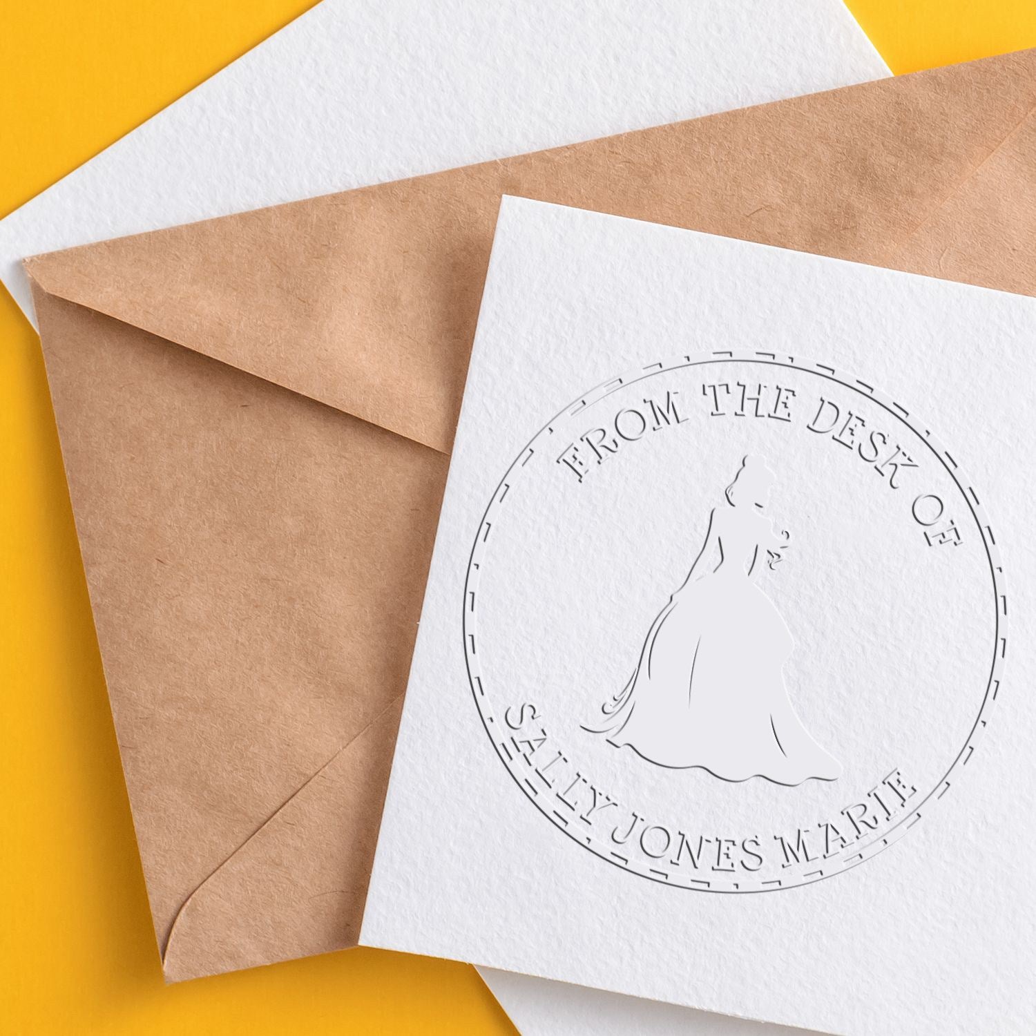 Soft Princess Cordelia Custom-Made Bookplate Printing Embosser - Engineer Seal Stamps