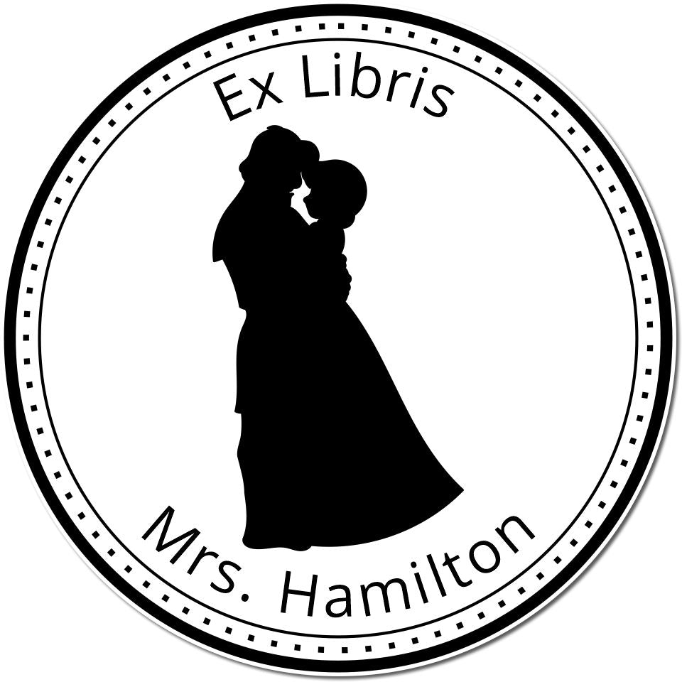 Princess Guinevere Self-Inking Personalizable Library Stamp - Engineer Seal Stamps