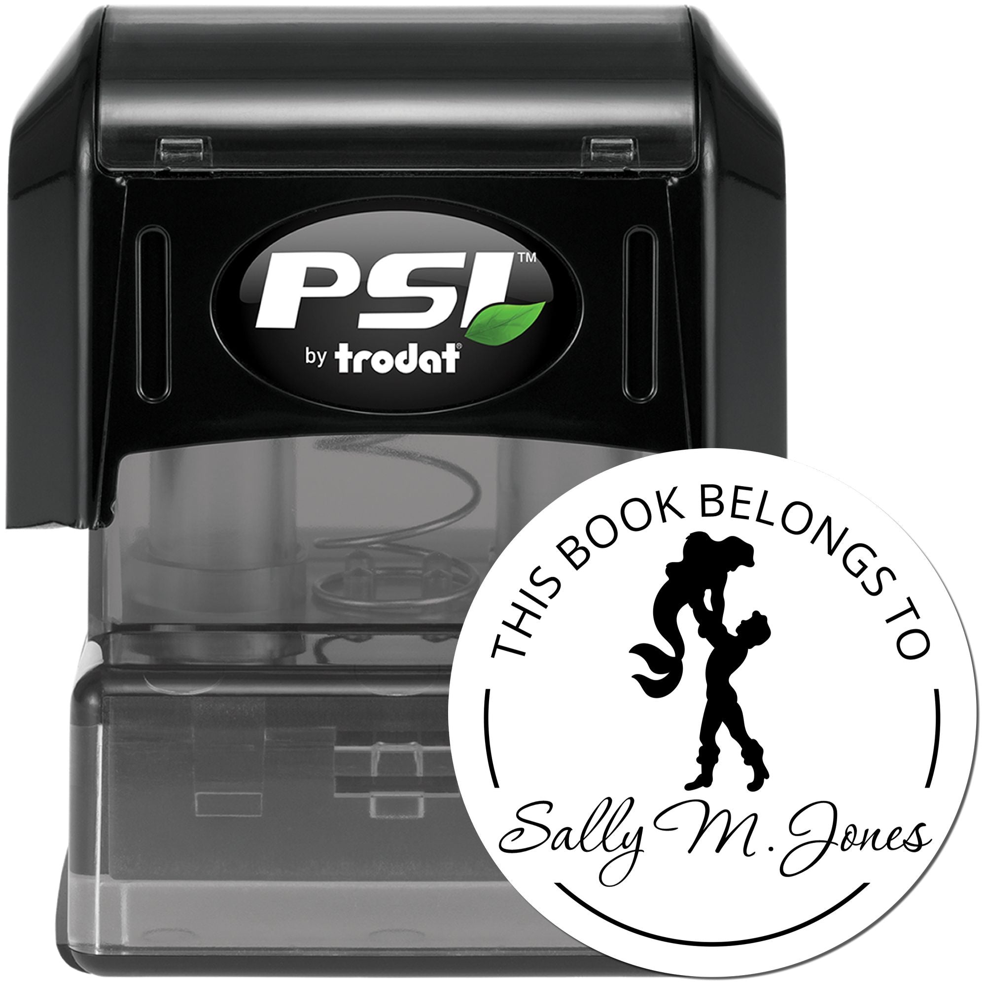 Princess Juliet Pre-Inked Bookplate Printing Stamp - Engineer Seal Stamps