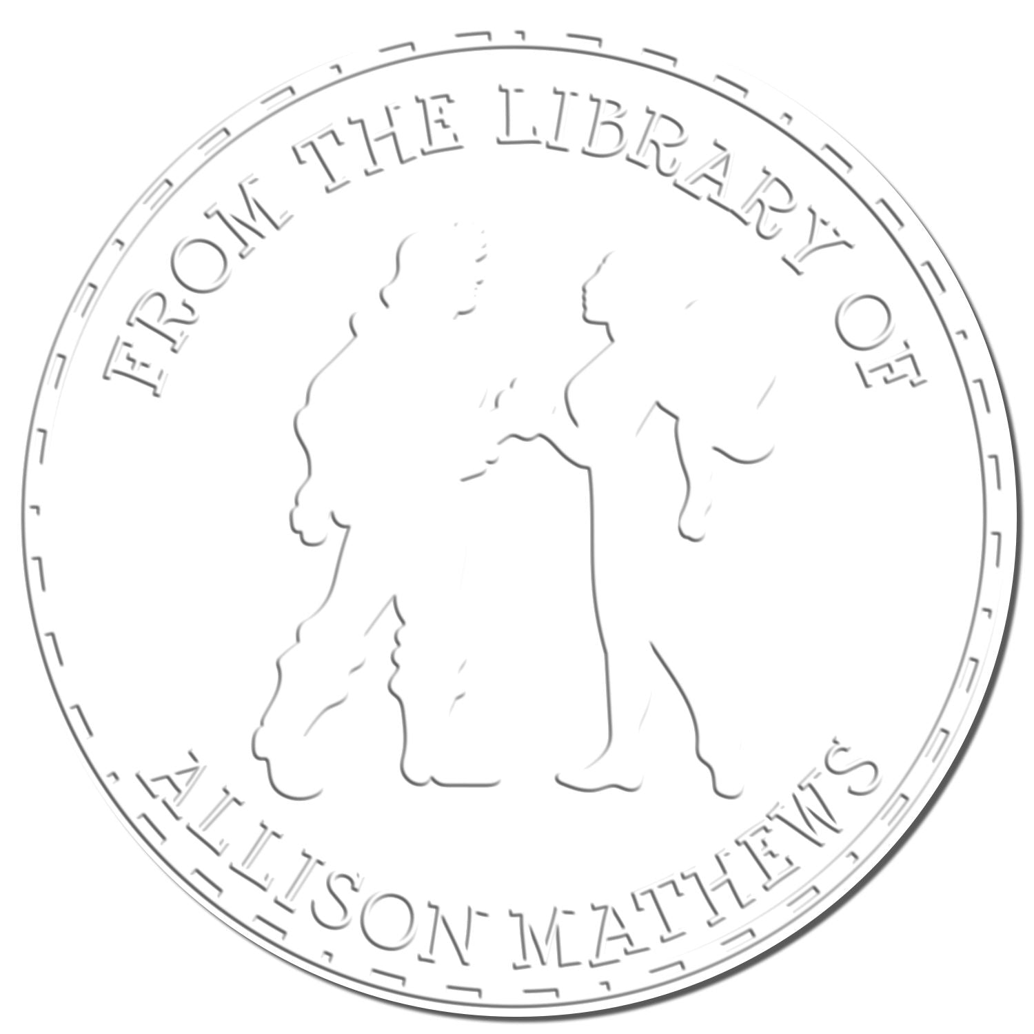 Princess Katarina Handheld Customized Library Seal - Engineer Seal Stamps