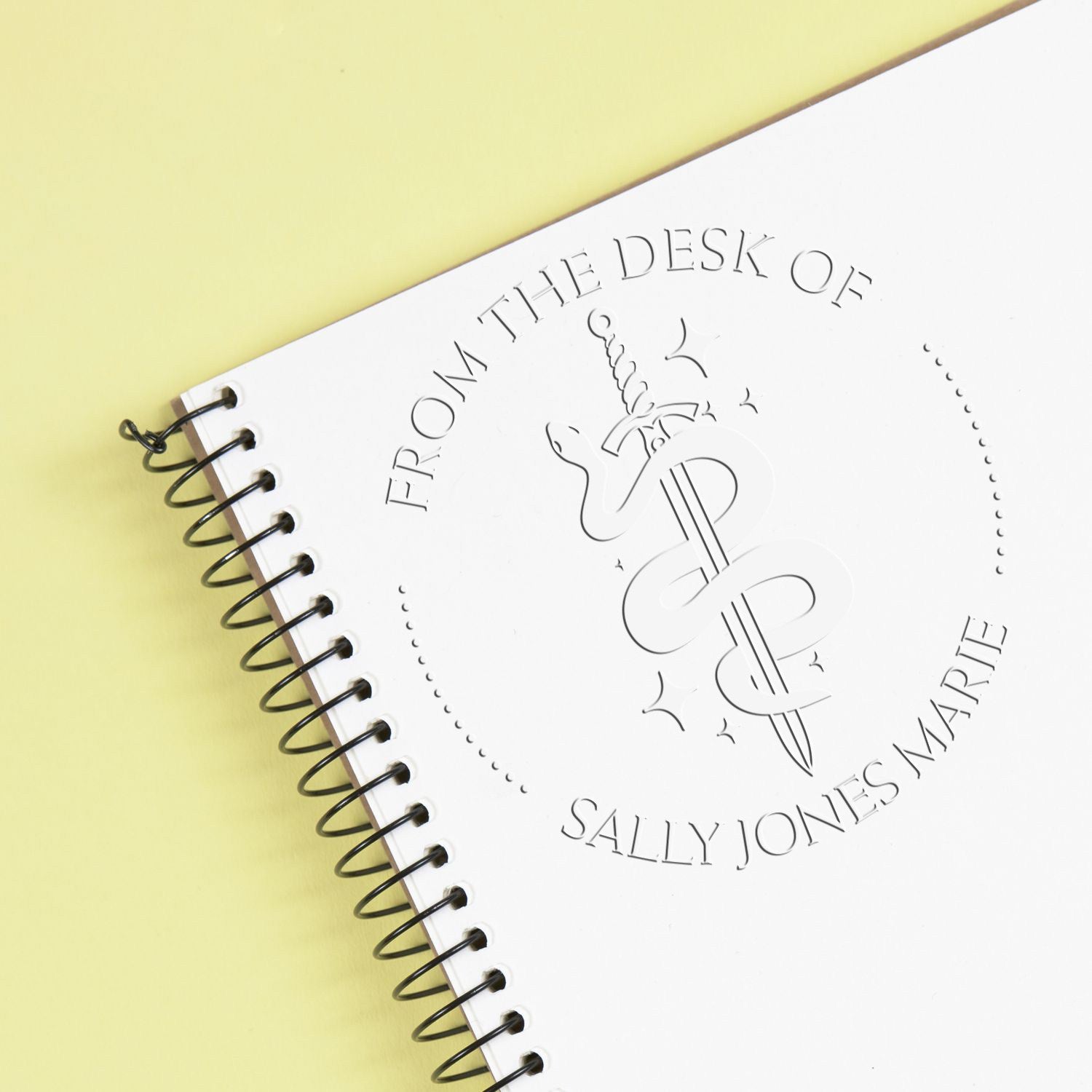 Eclipse Edge Mythical Swords Hybrid Customized Belongs To The Library Of Embossing Seal - Engineer Seal Stamps