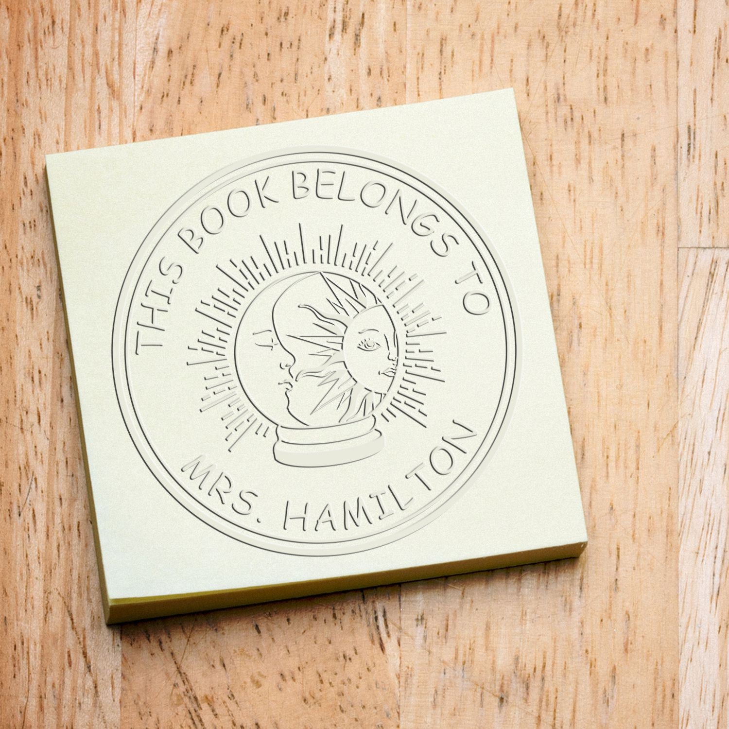 Elysian Dream Mystic Handheld Customized Library Book Embosser